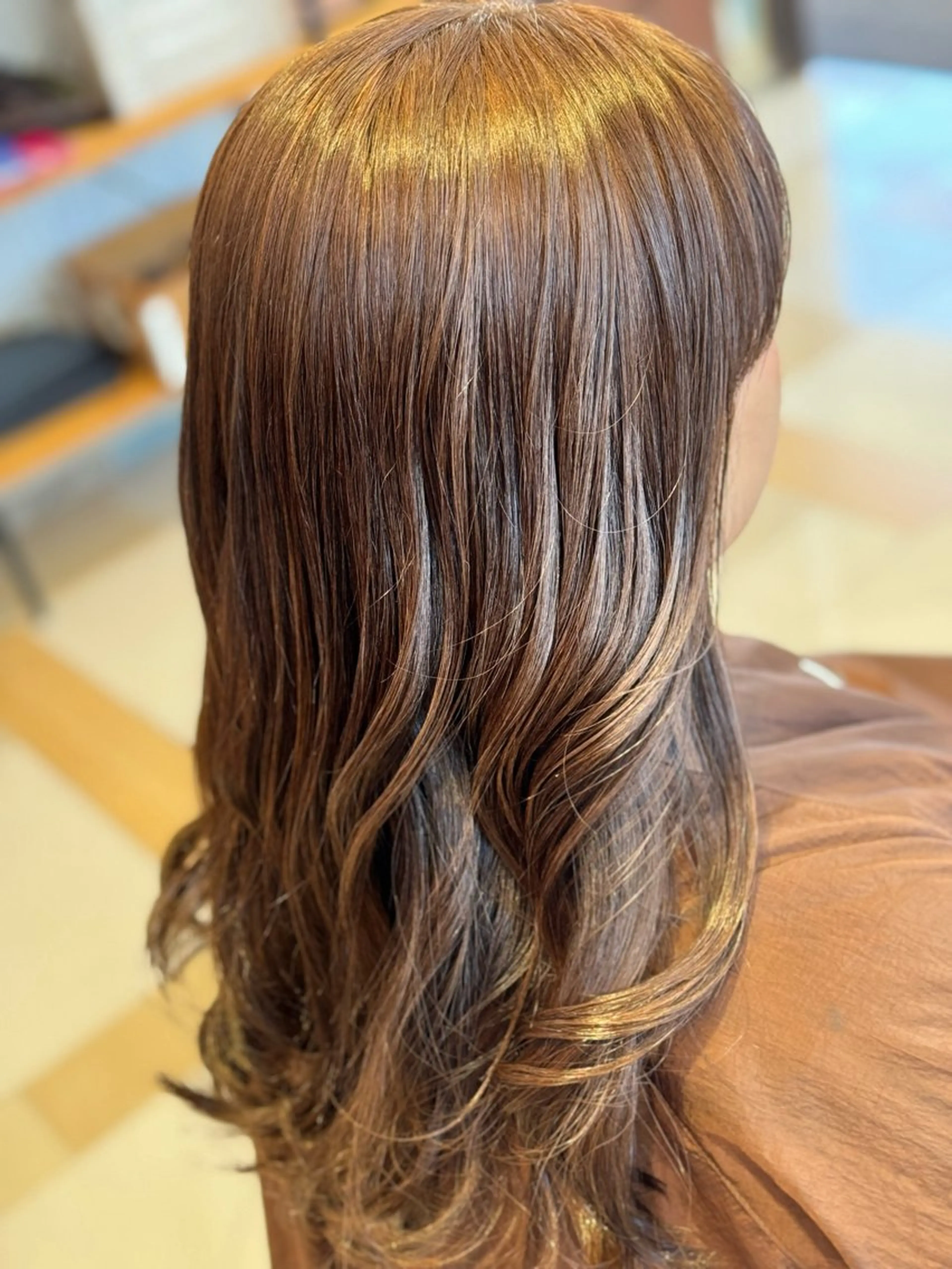 ロング 中根 沙千野のヘアスタイル