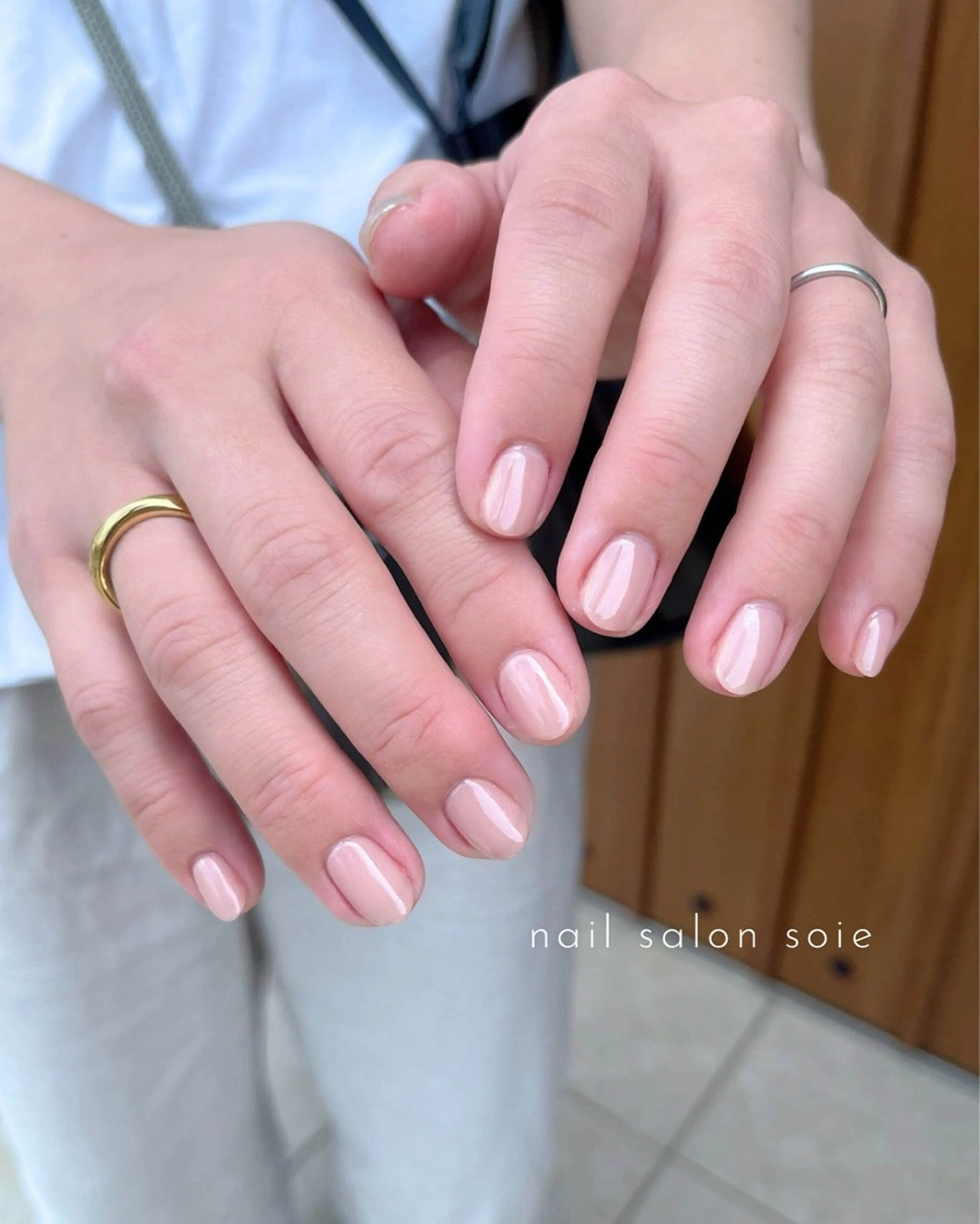 ネイル ワンカラーネイル シンプルネイル soie nailのネイルデザイン