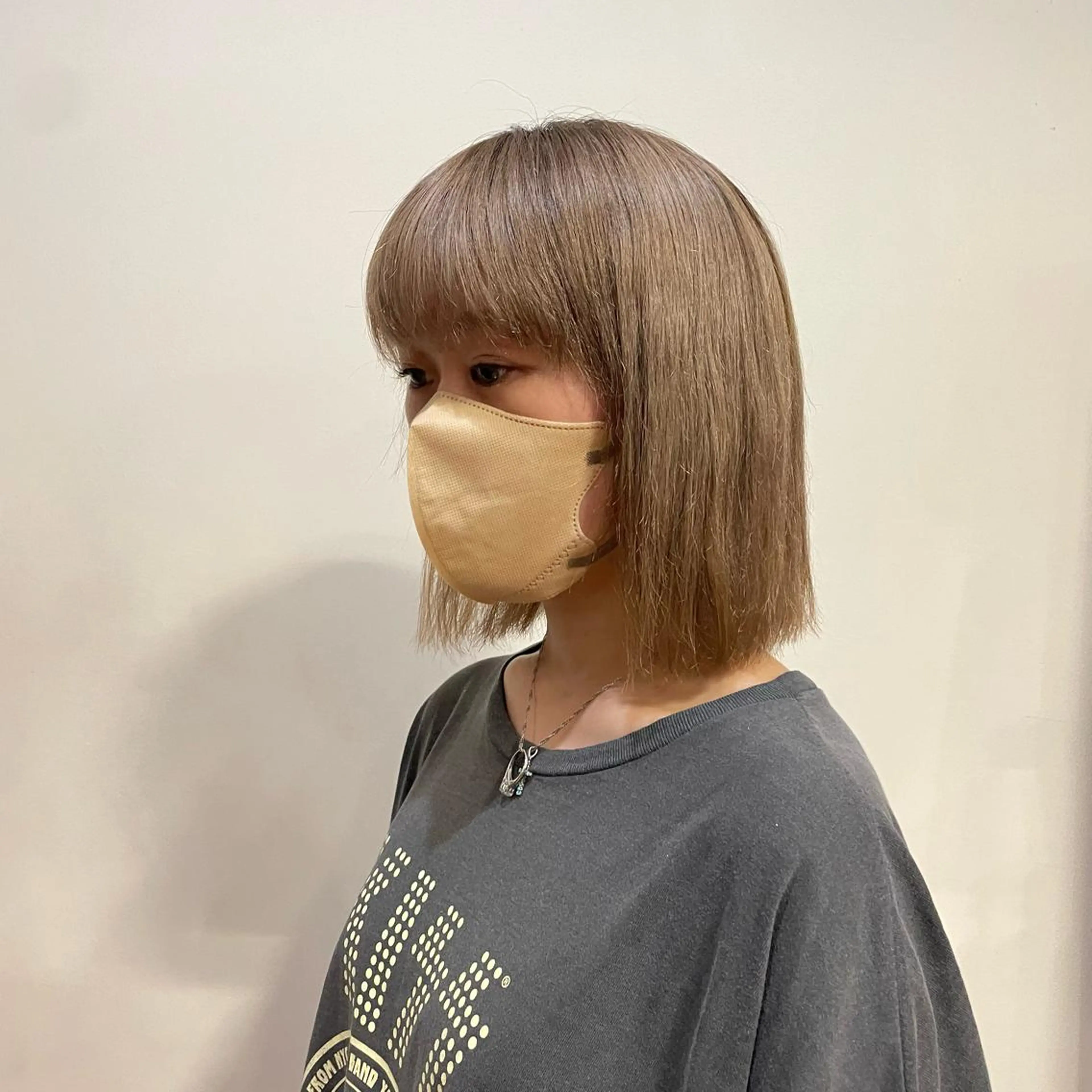 ショート ボブ ミニボブ/カット モデル/渋谷/ 宍戸のヘアスタイル