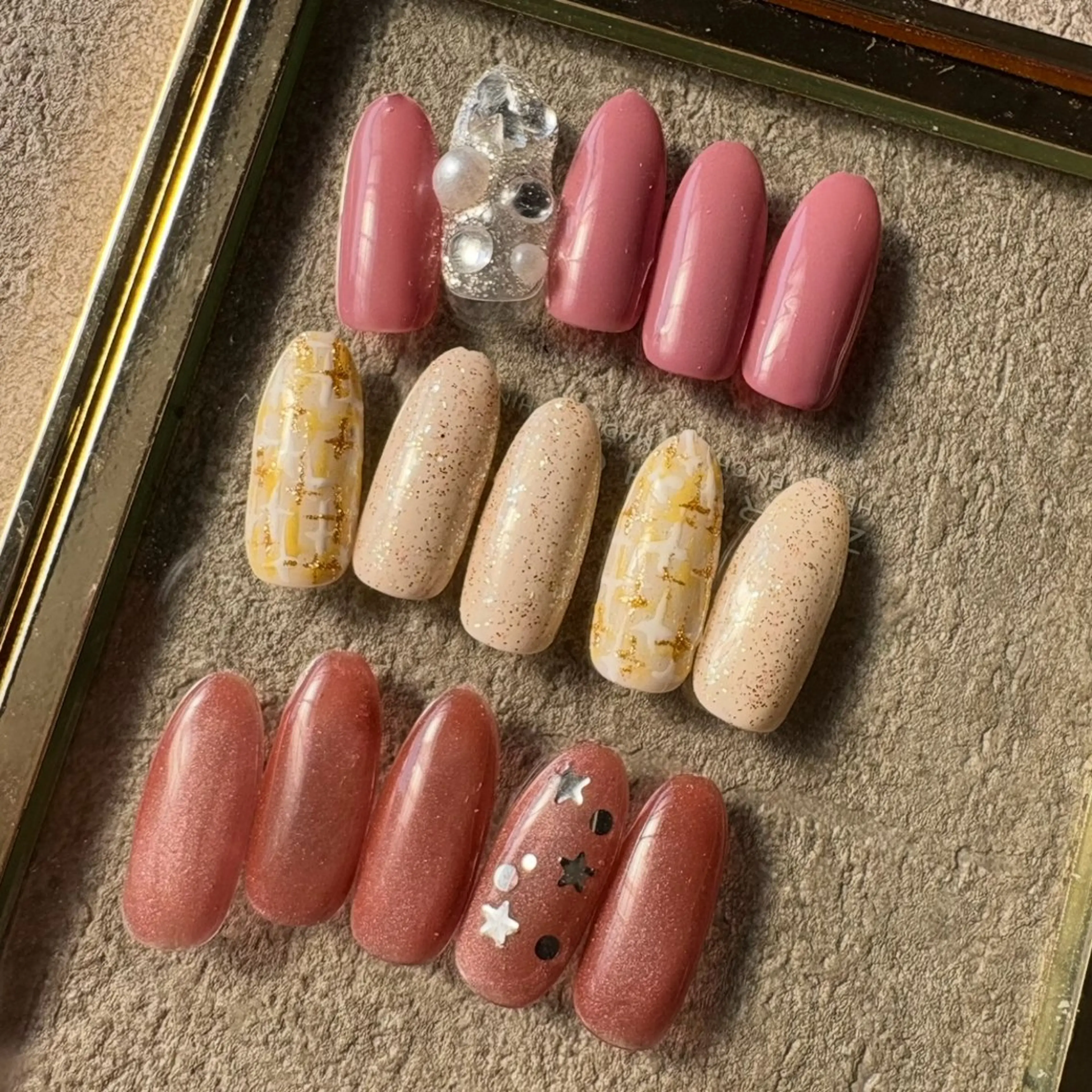 ハンドネイル　定額アート(オフorフィルイン代込み)の写真