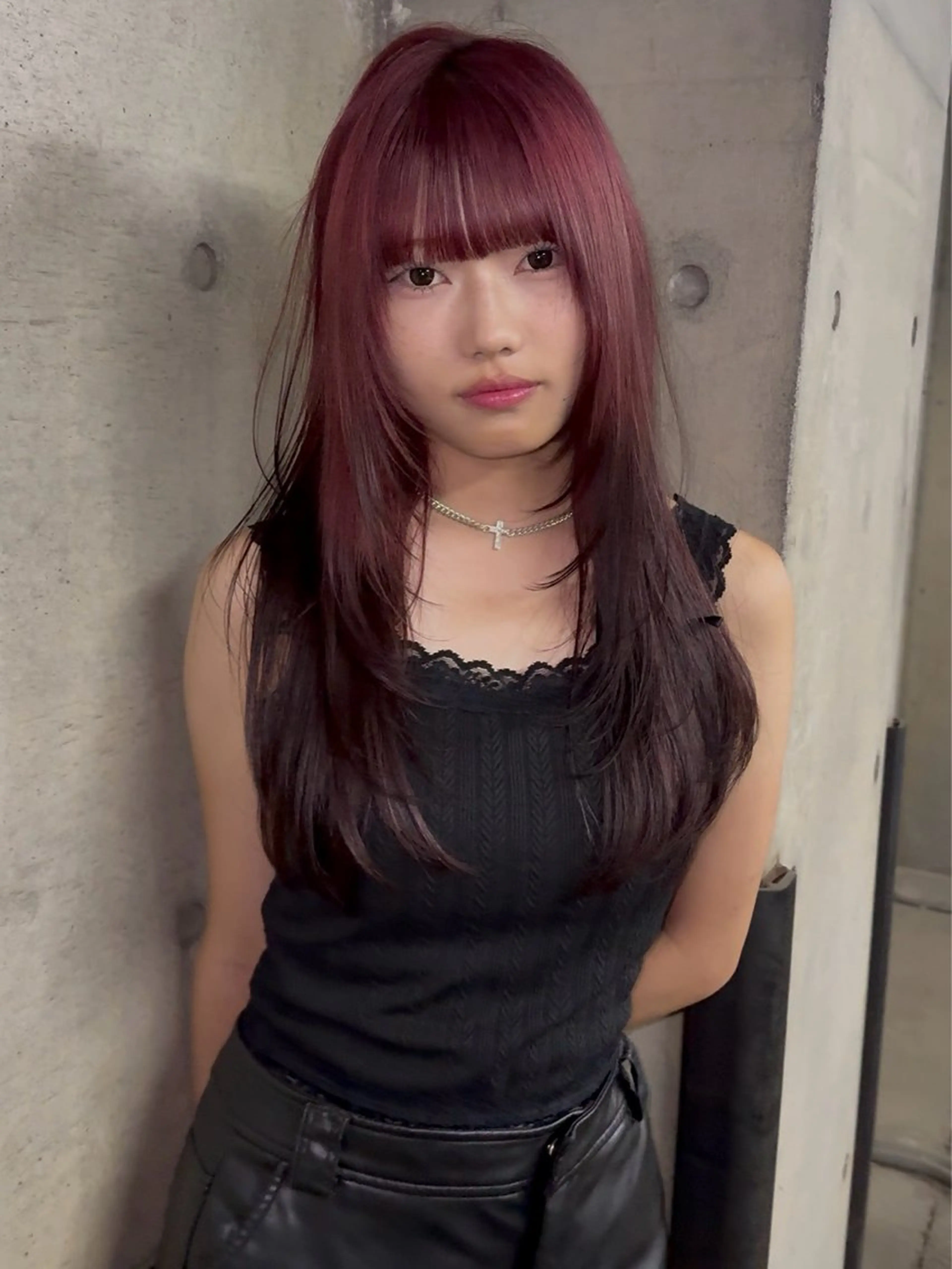 ショート ボブレイヤー ボブ くびれヘア ハッシュカット 髪質改善 カット ヘアカラー AIVAN所属・レイヤーカット 【瑠己】のヘアスタイル