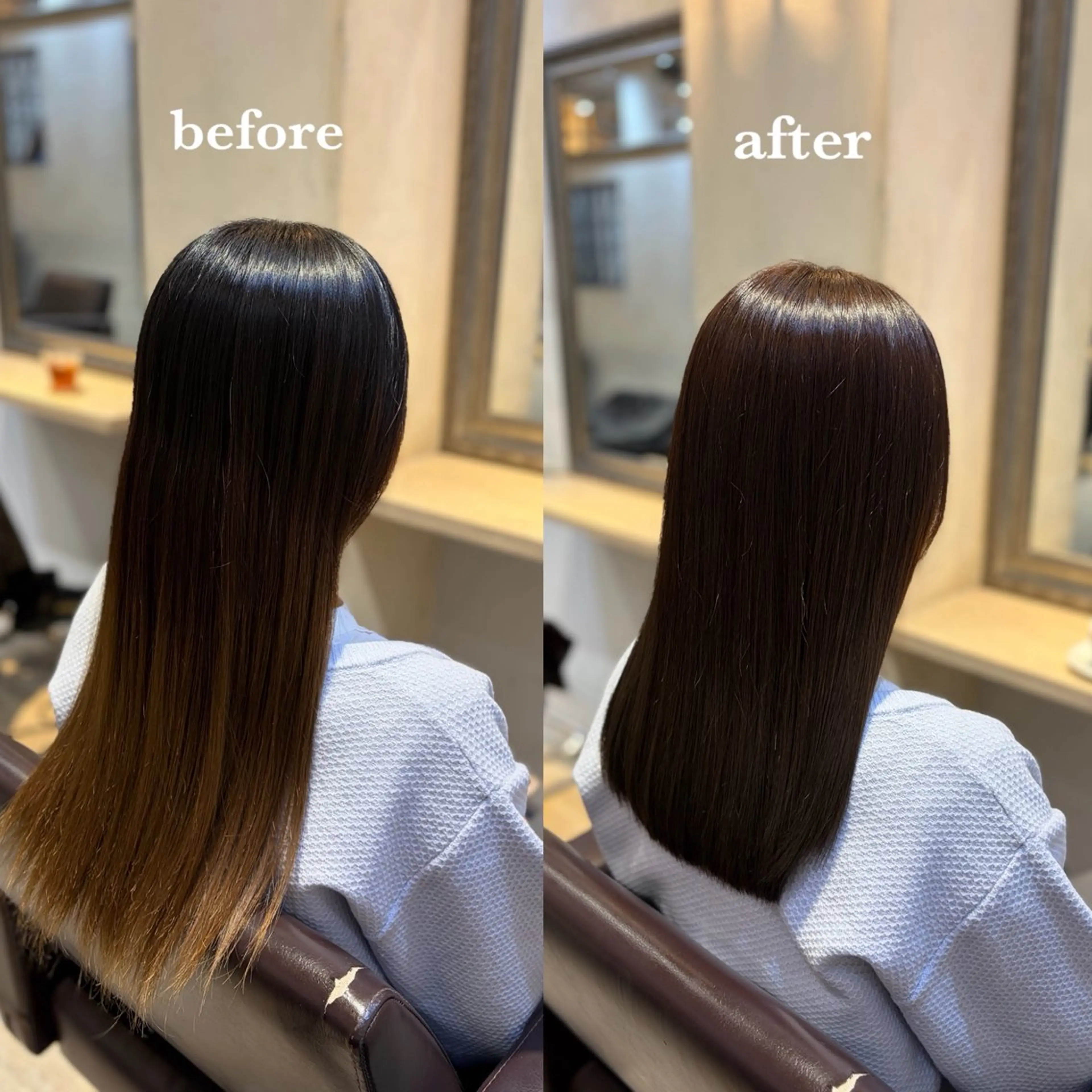 ロング カット ヘアカラー Lutia新宿/ sumiのヘアスタイル