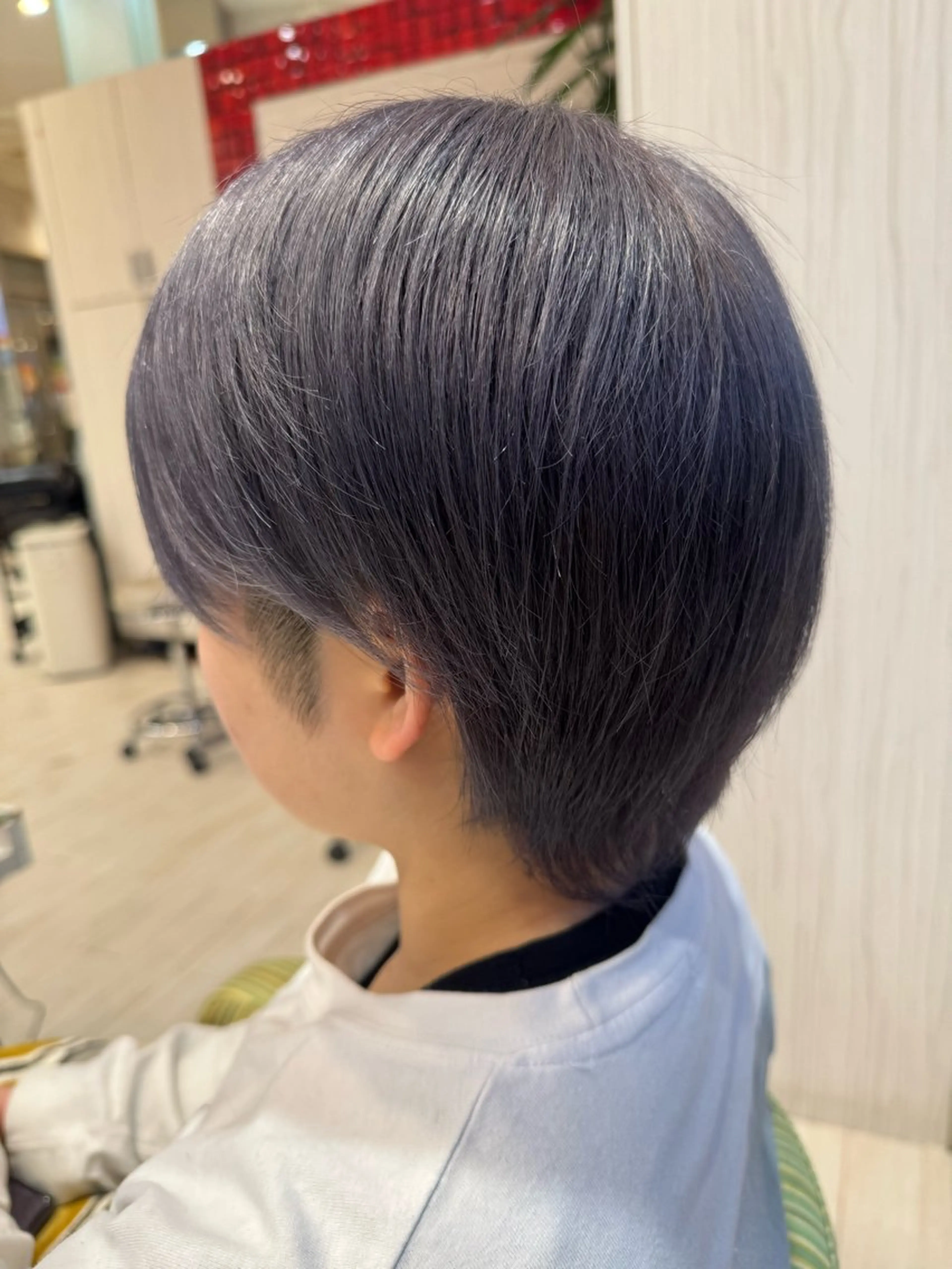 ショート カット ヘアカラー 松尾 怜奈のヘアスタイル