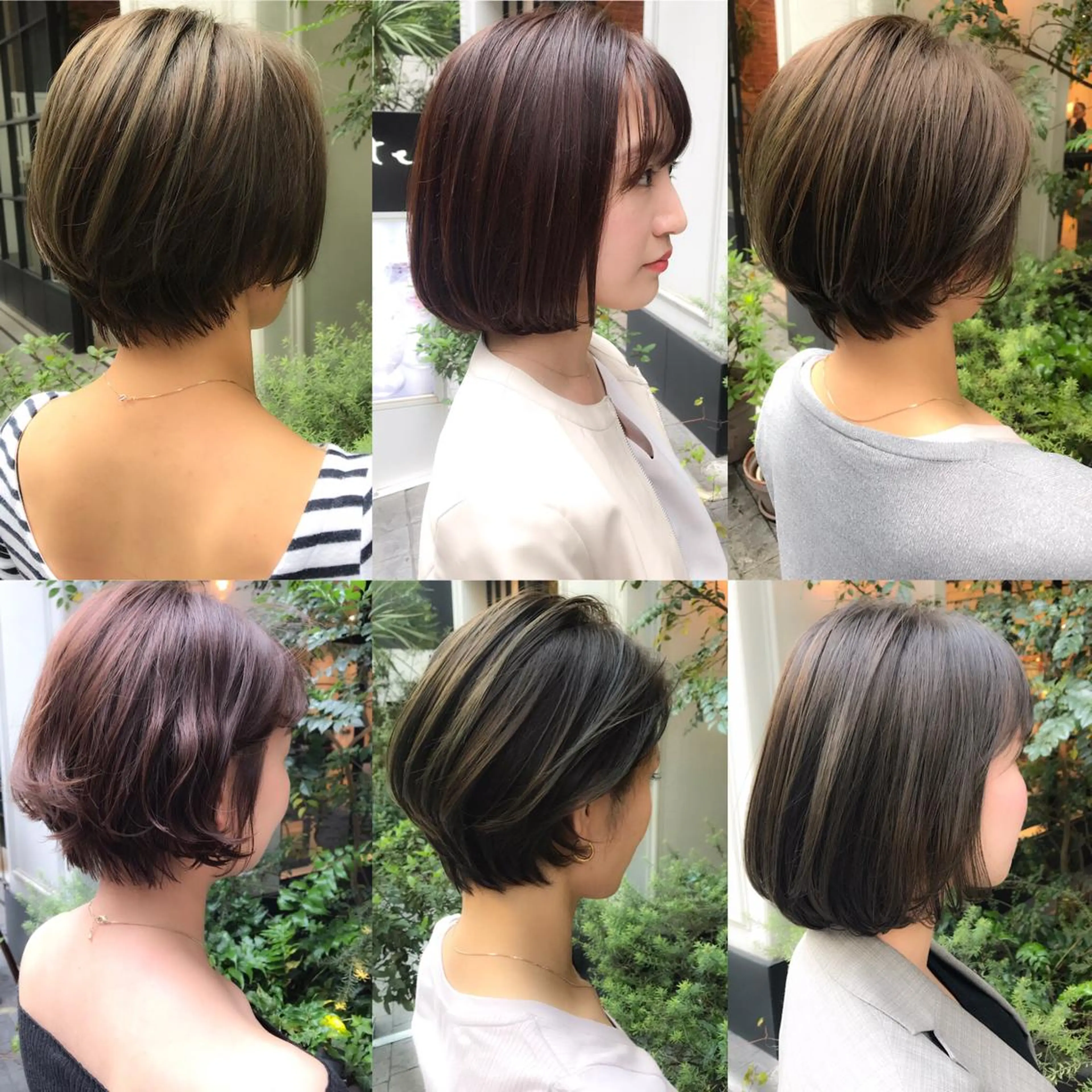 ショート ボブ ショートヘア LOMA🇰🇷 銀座クボタのヘアスタイル