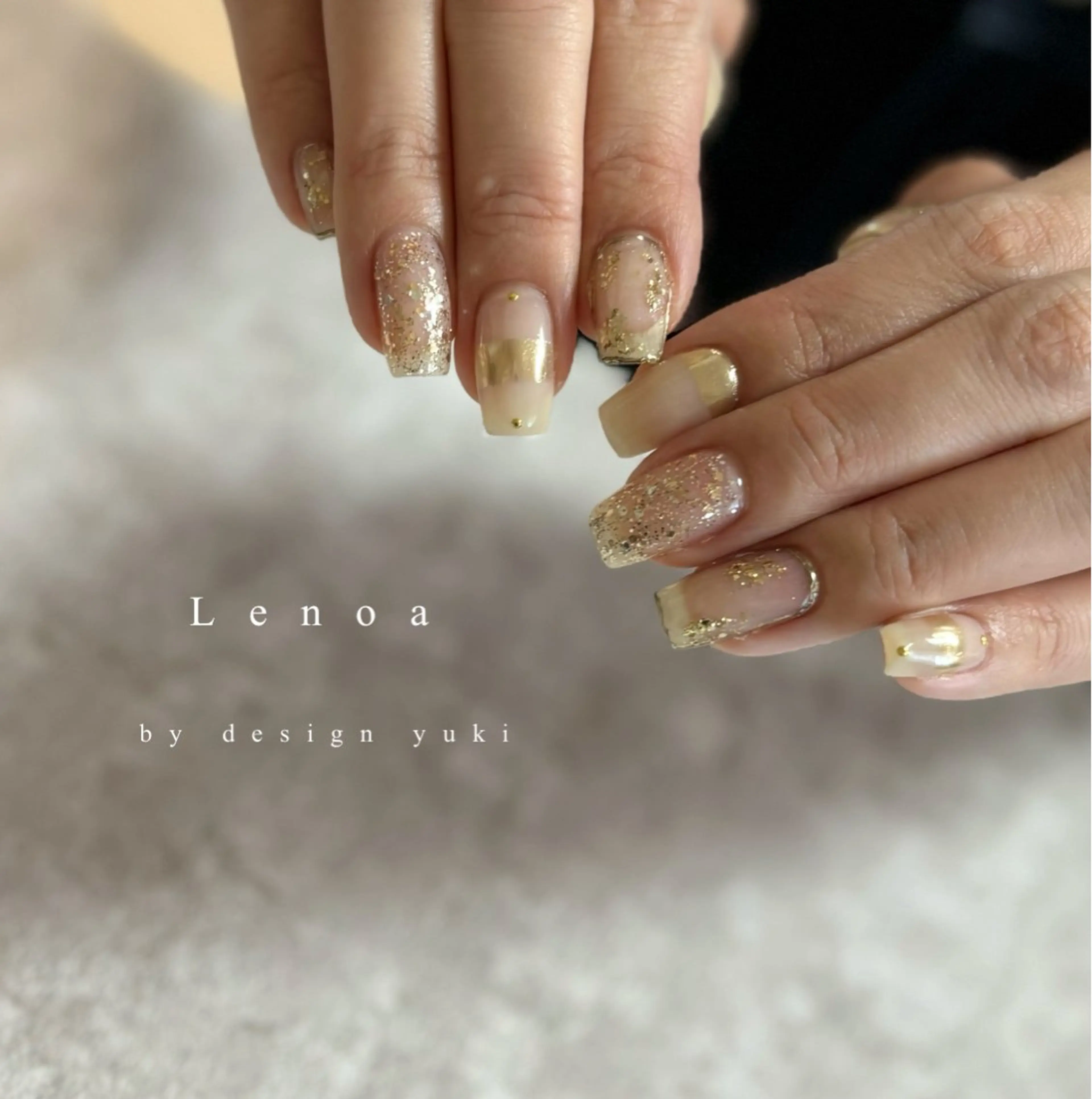 ネイル ハンドネイル Lenoa Yukiのネイルデザイン