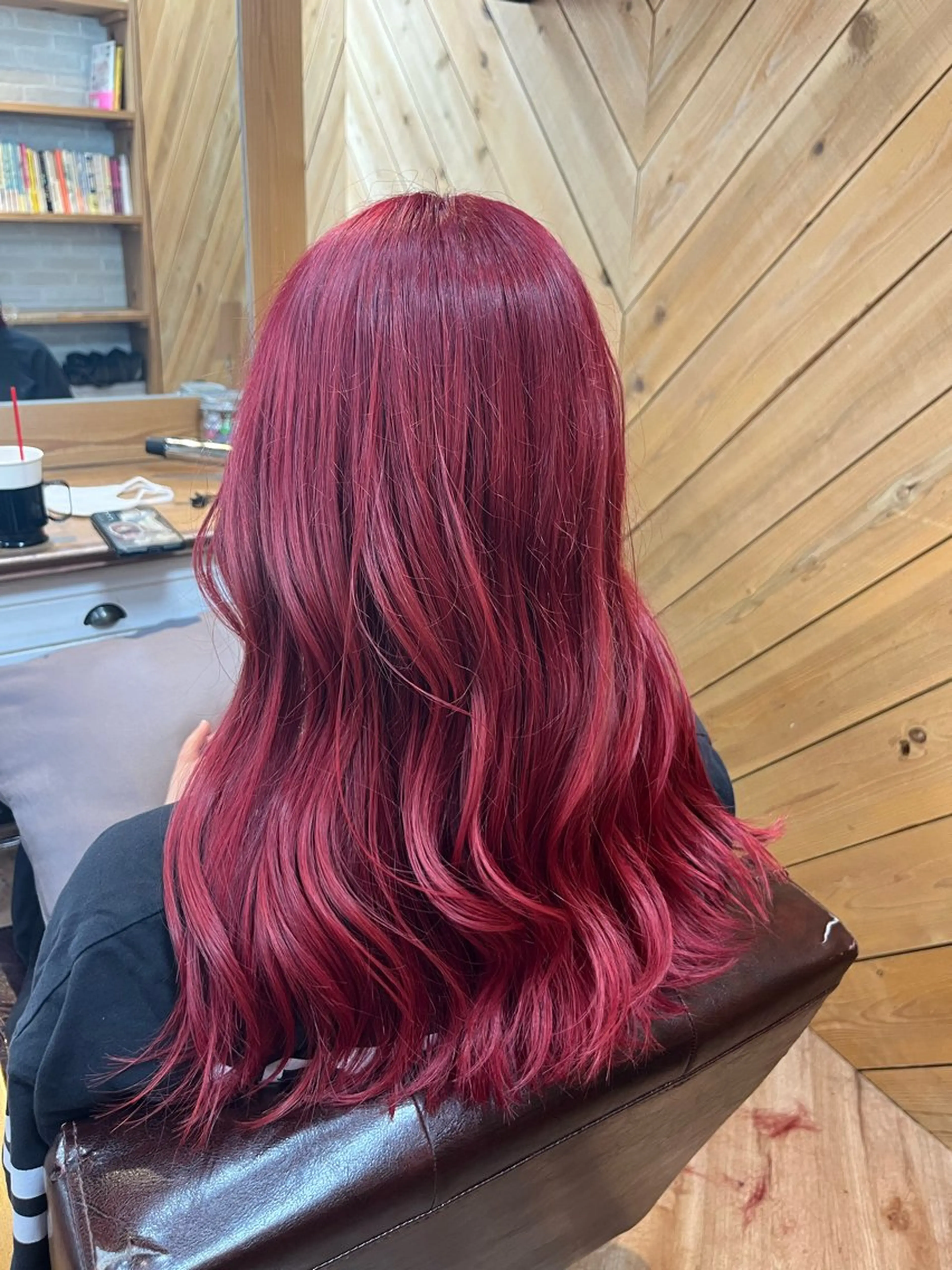 ロング カラー ダブルカラー little×PORTO 元町所属・高森 桃佳のヘアスタイル