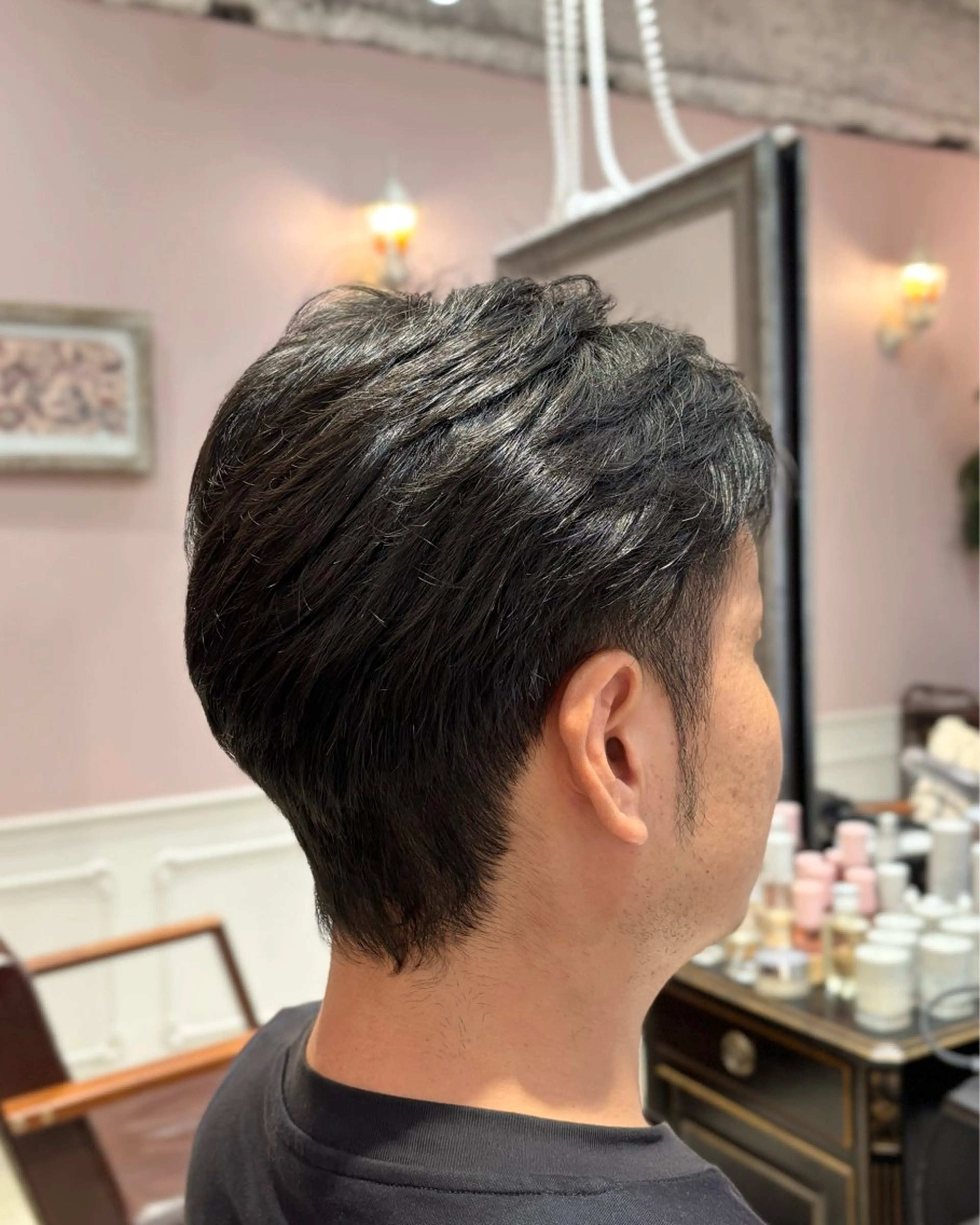 ショート メンズ カット 🌱なゆみ🌱透明感 /ナチュラル/高宮のヘアスタイル