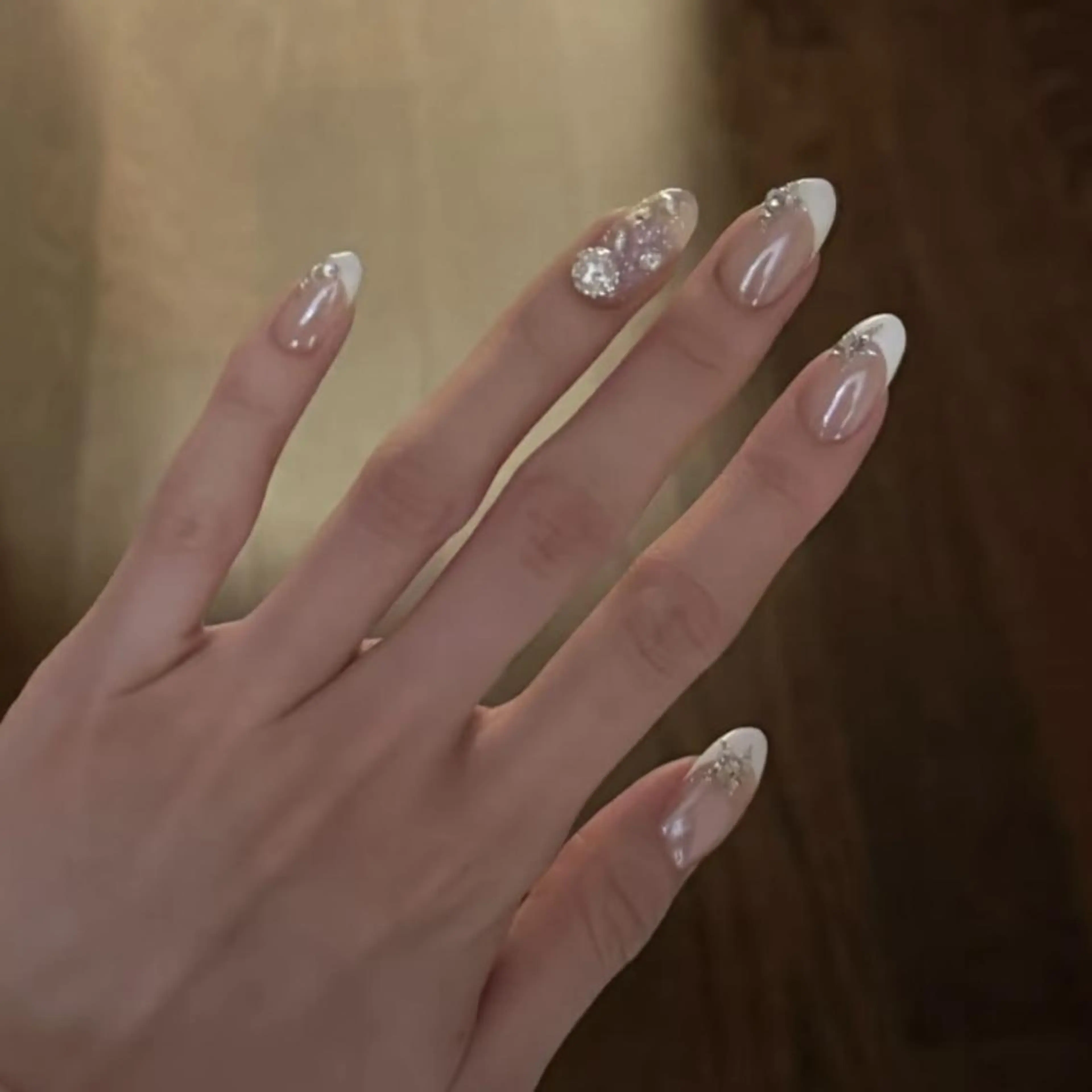 ネイル ハンドネイル By moonネイル 🌷ワンホン/韓国風のネイルデザイン