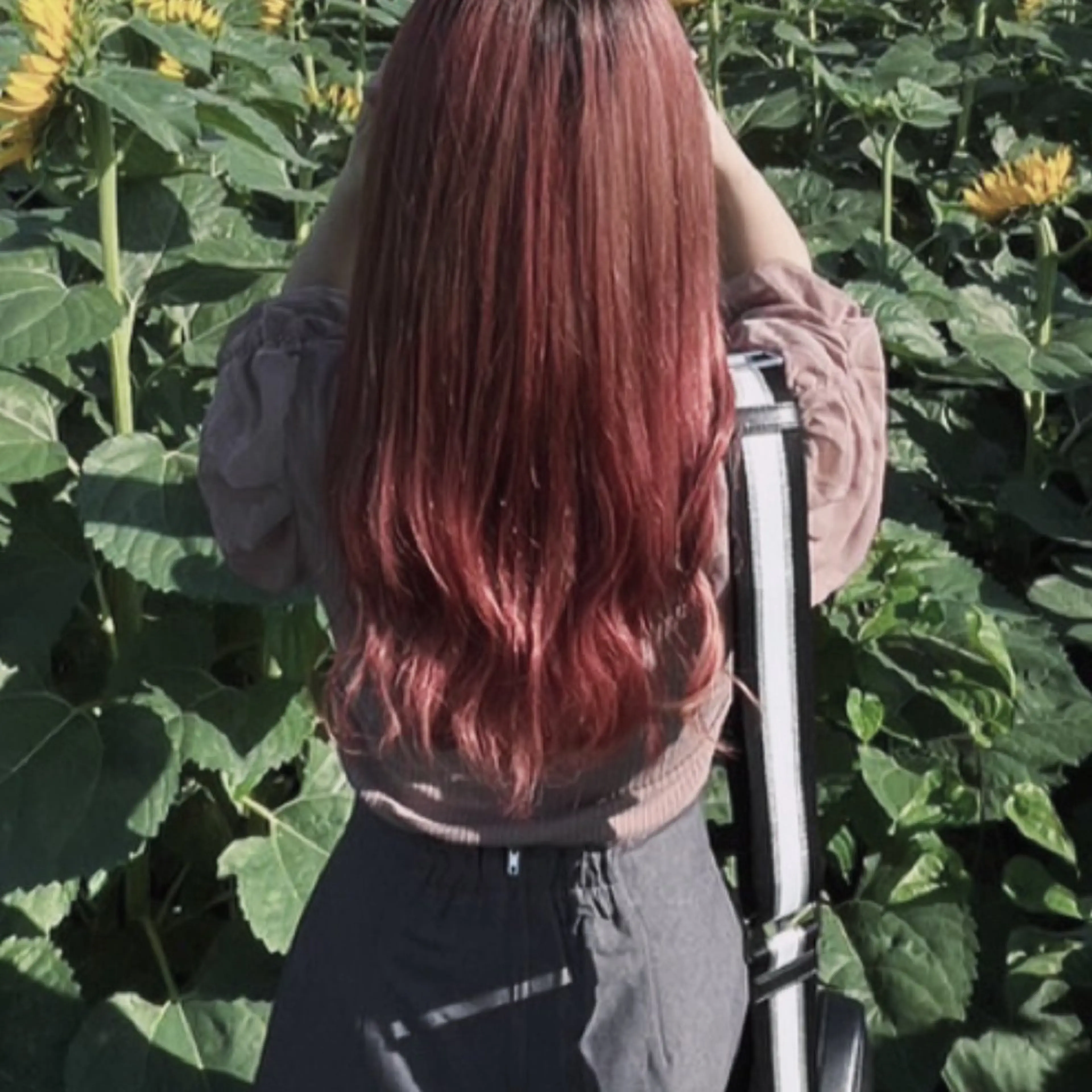 ロング カラー 💖大人韓国ヘア💖 韓国艶カラー【銀座】のヘアスタイル