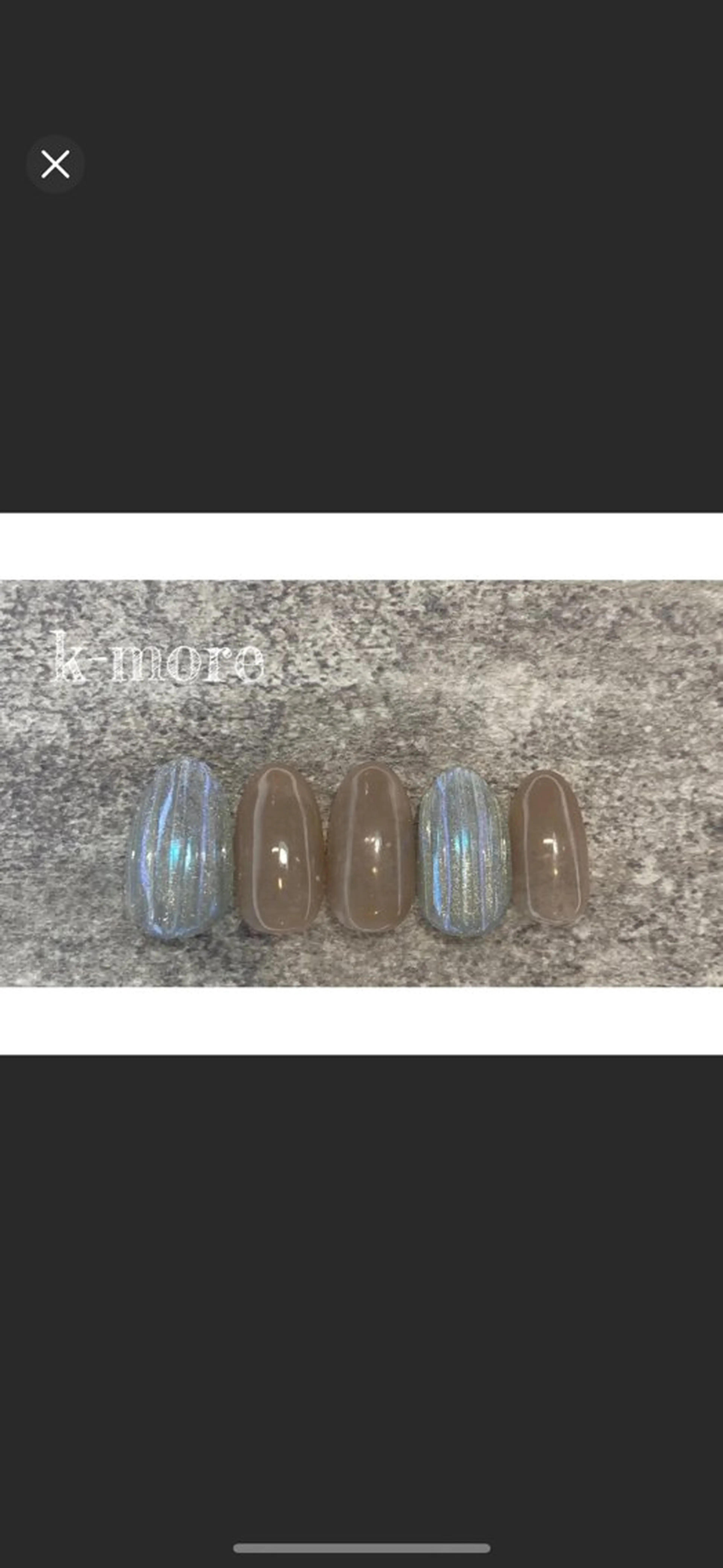 ミディアム K-more（ケーモア）知立店所属・K-more知立店 まなみのネイルデザイン