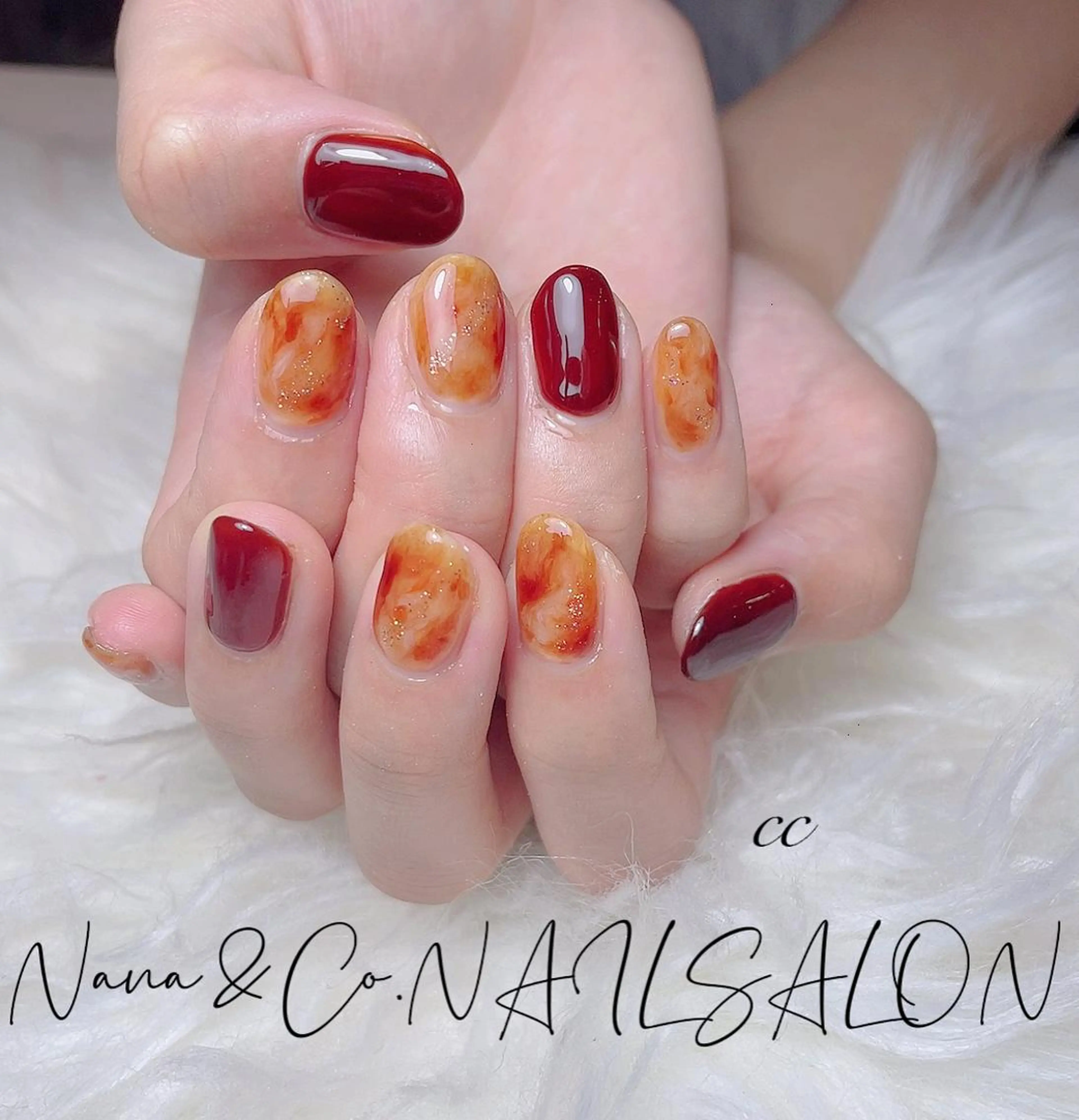 カラー ネイル C C🌼のネイルデザイン