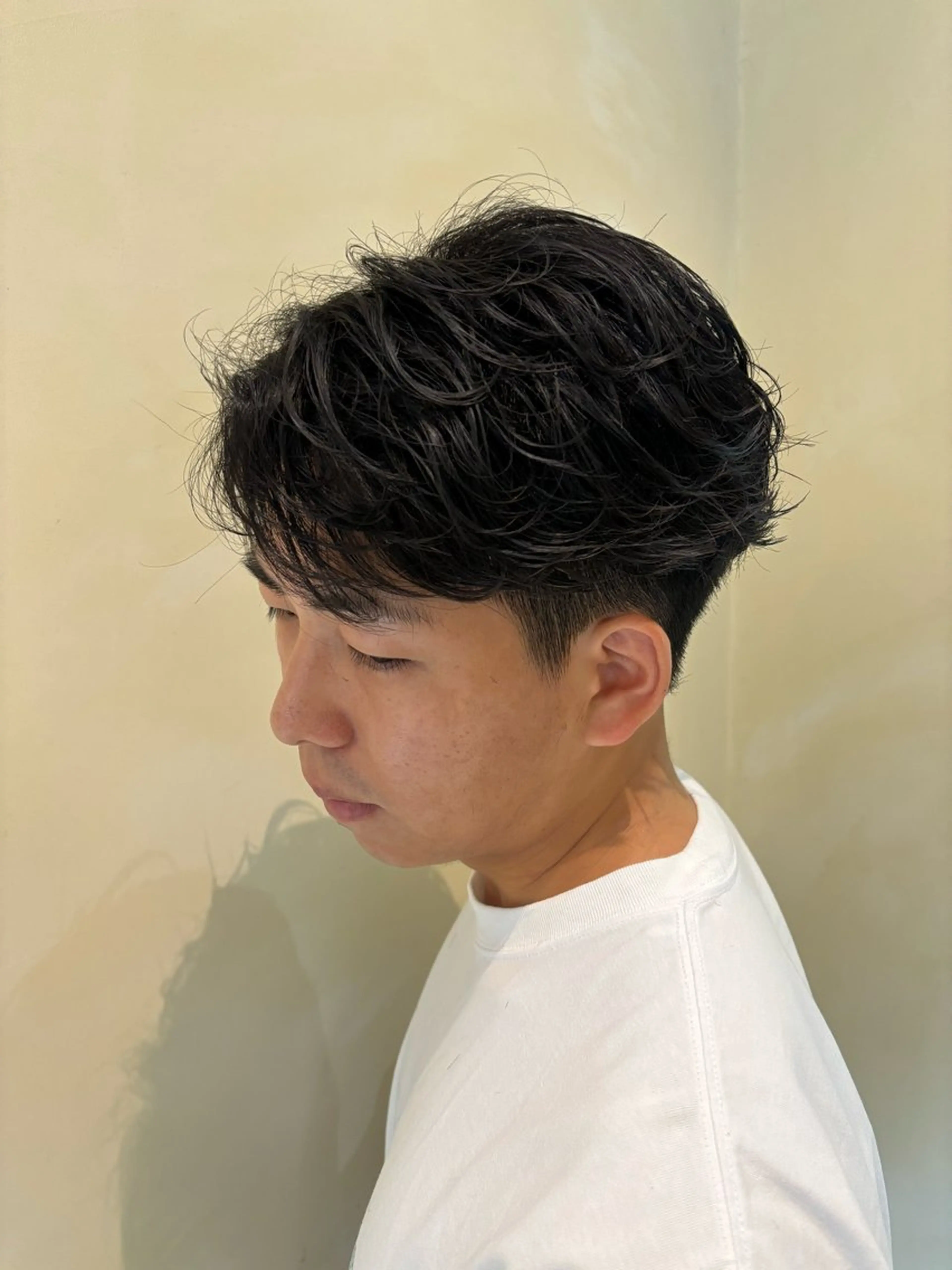 ショート メンズ カット パーマ 鹿児島 TSUBASAのヘアスタイル