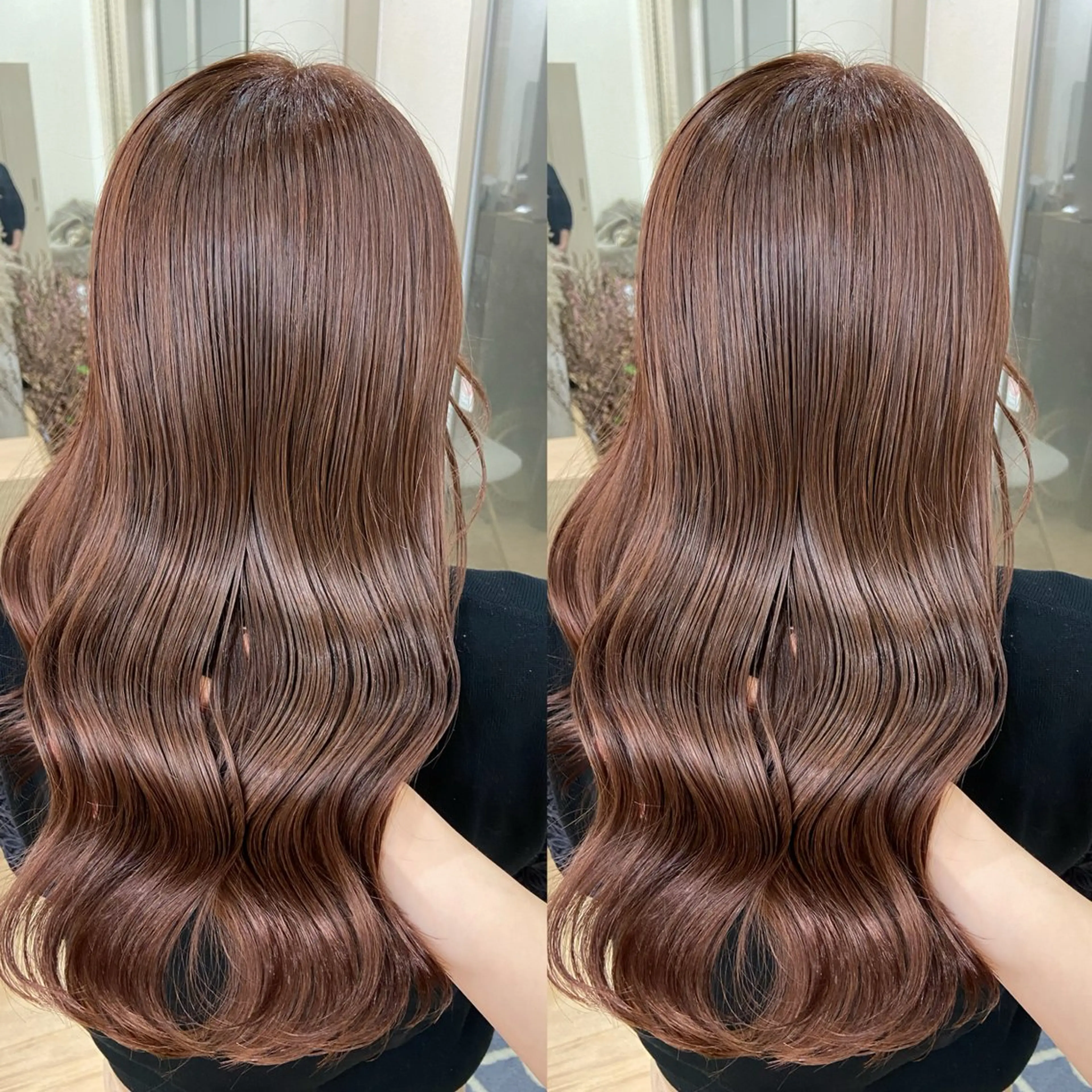 ロング 吉成 葉南のヘアスタイル