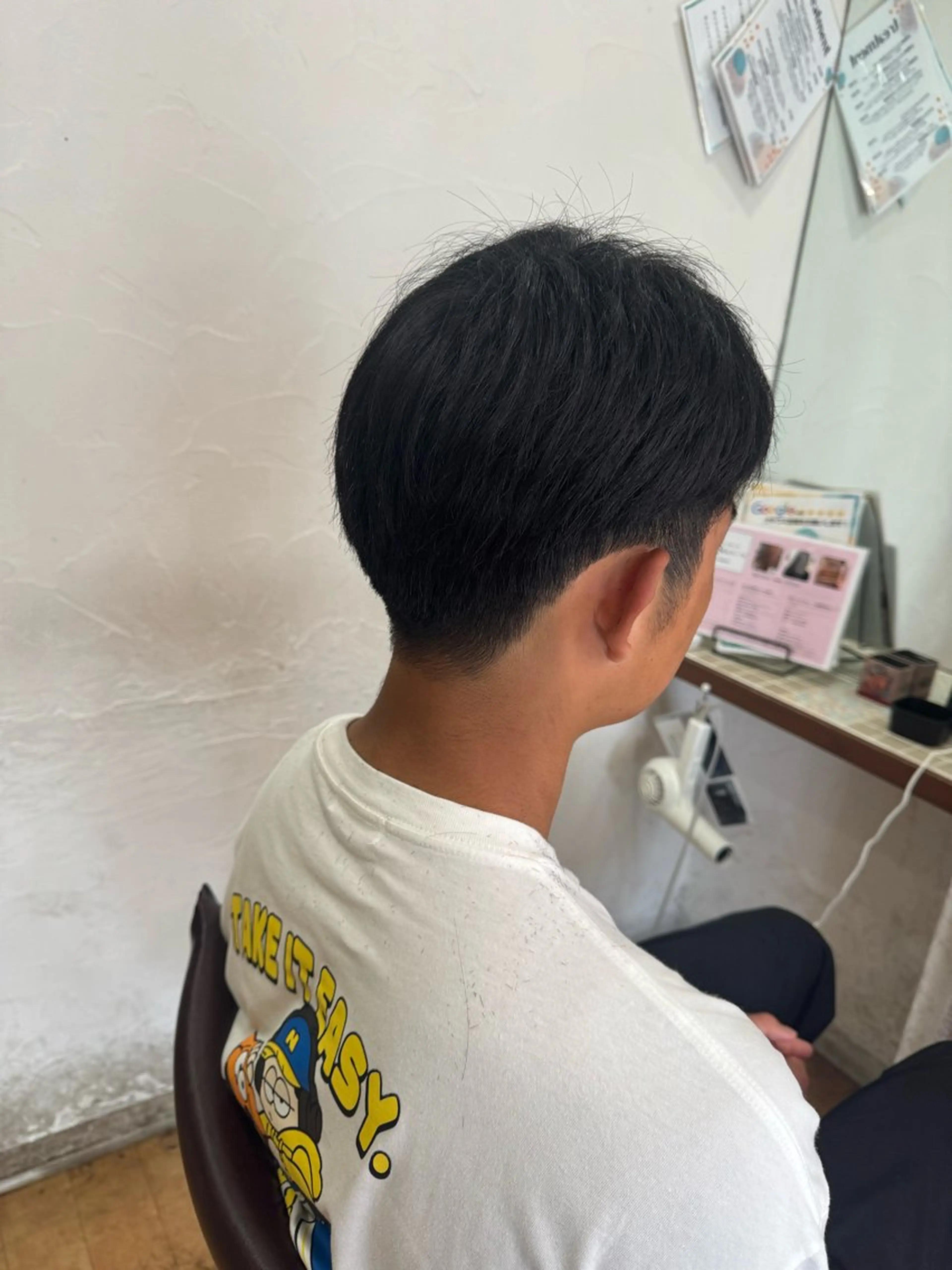 ショート メンズ パーマ特化 若山 結愛のヘアスタイル