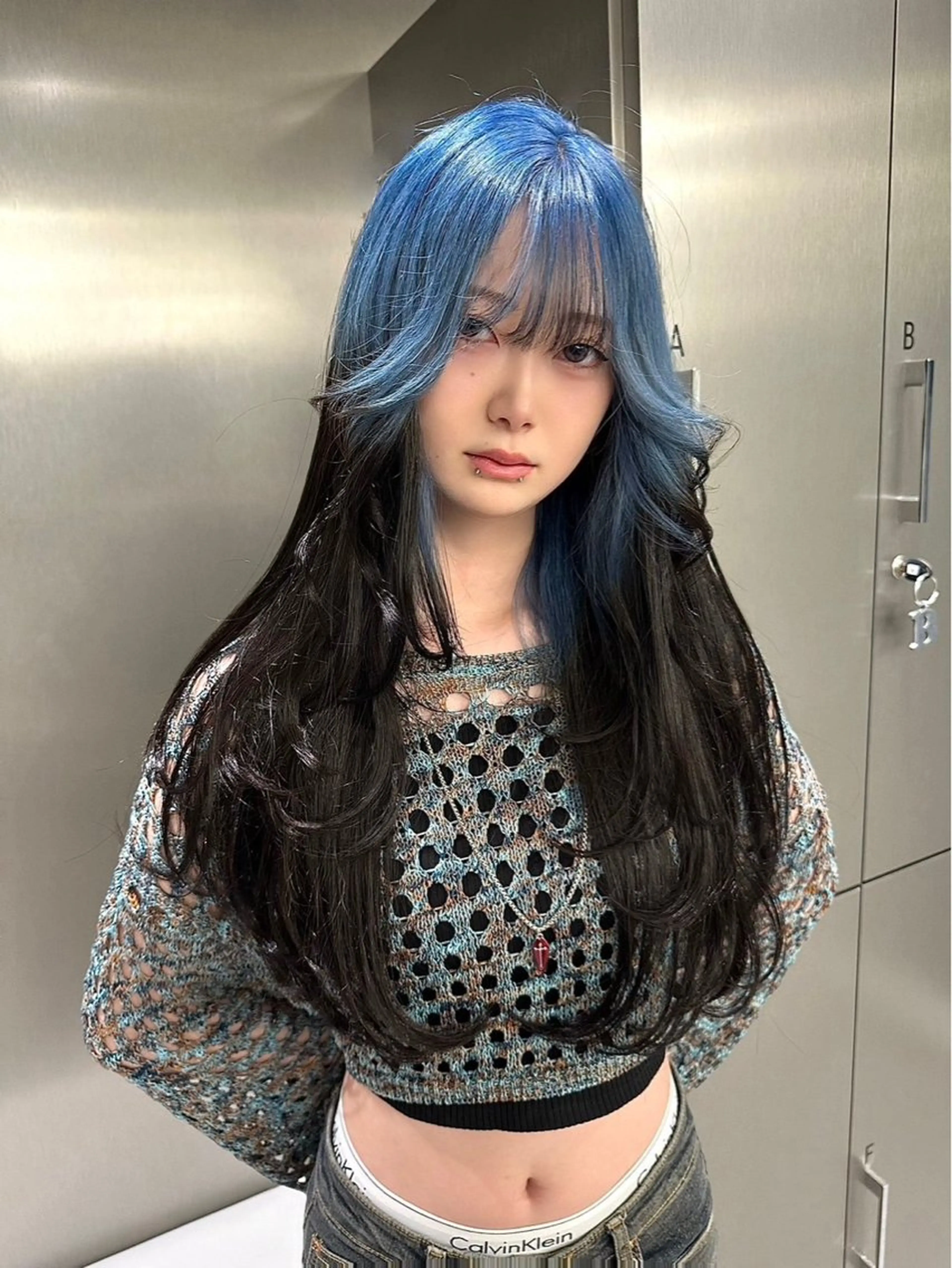 ロング カラー 大阪ハイトーン /MYUUのヘアスタイル