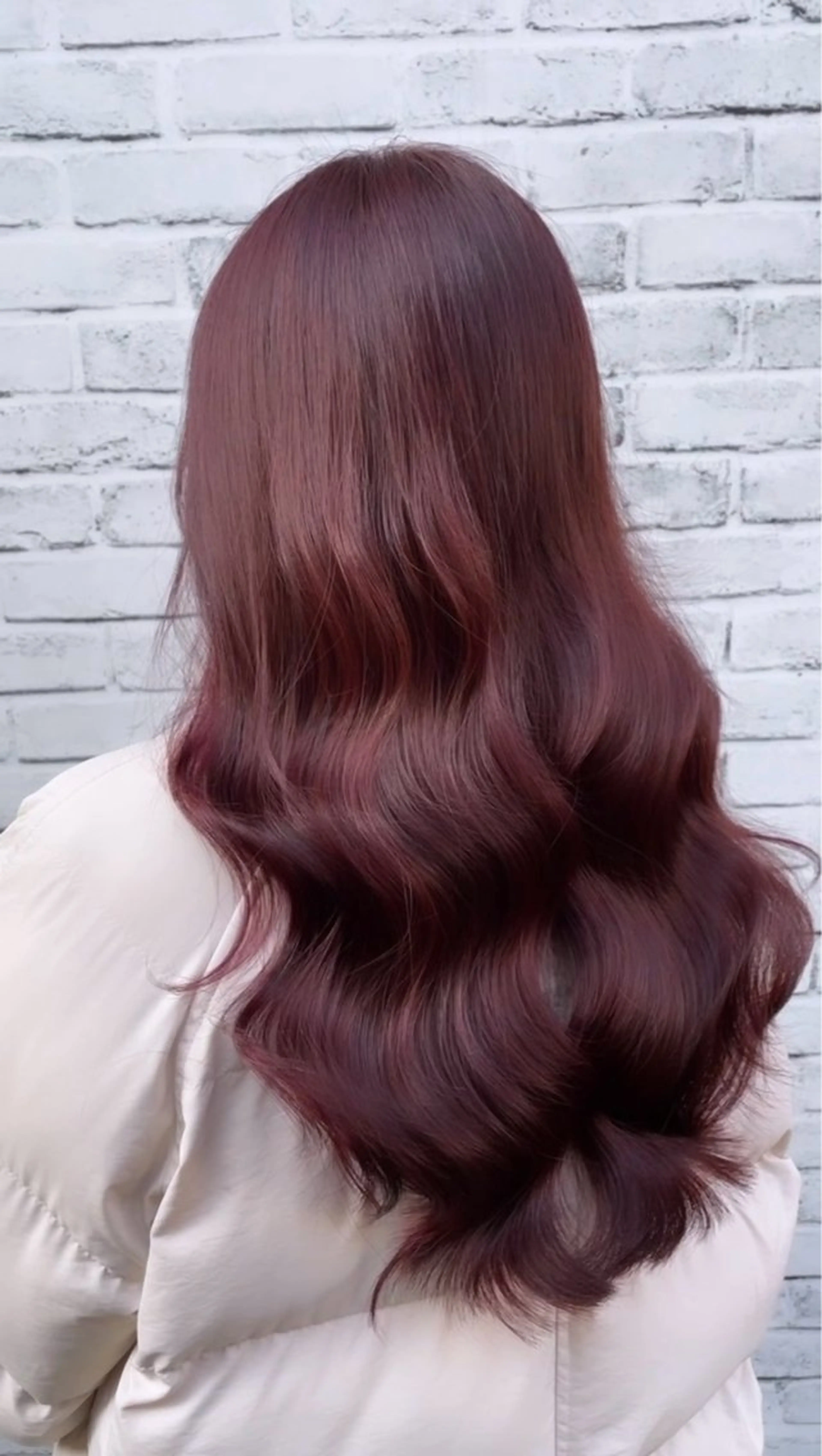 ロング カラー カット ヘアカラー 全席個室　暖色カラー Zina松園優香🌸のヘアスタイル