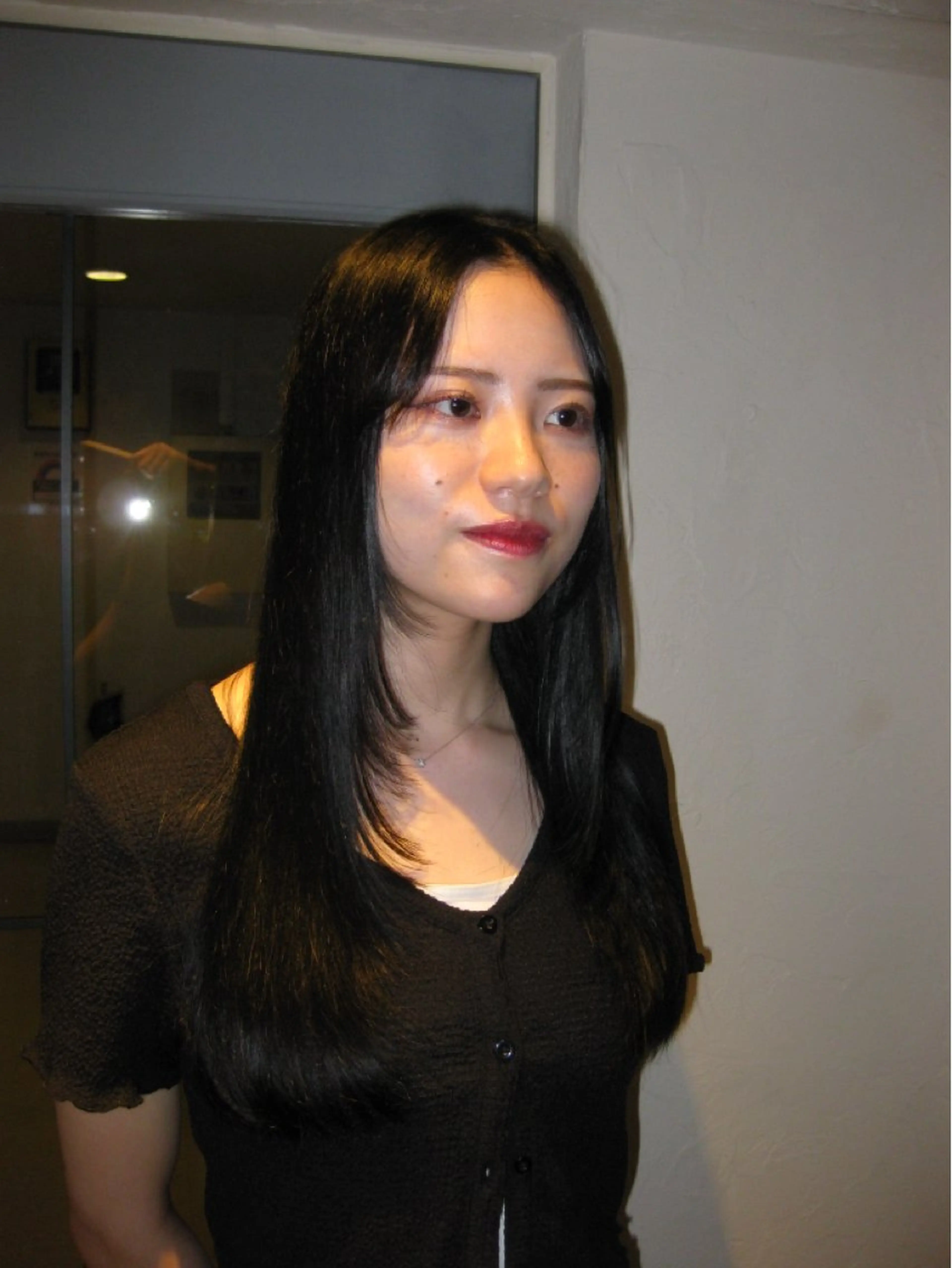 セミロング 今井 香奈恵のヘアスタイル