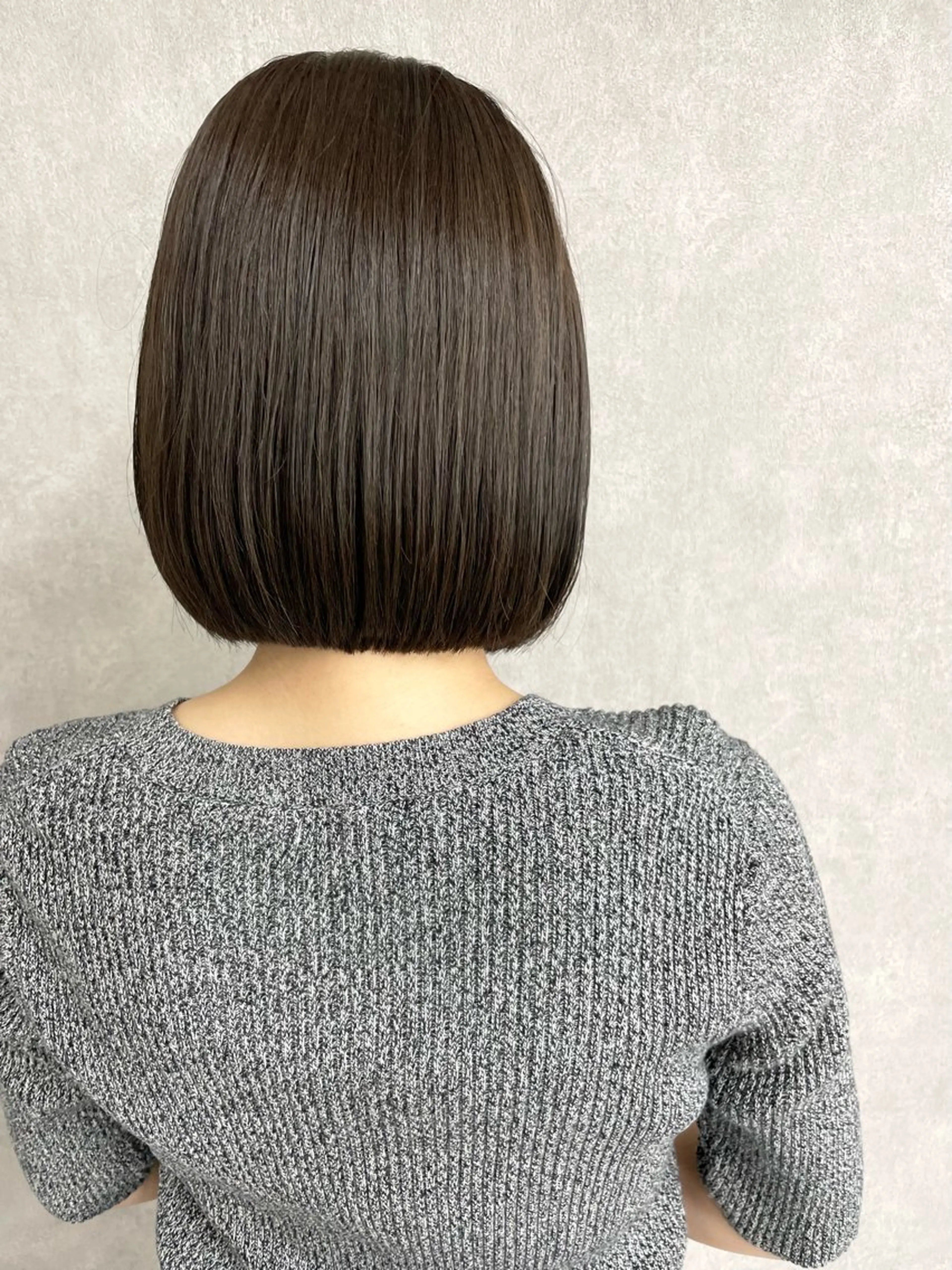 ミディアム ボブ 一戸 亮祐のヘアスタイル