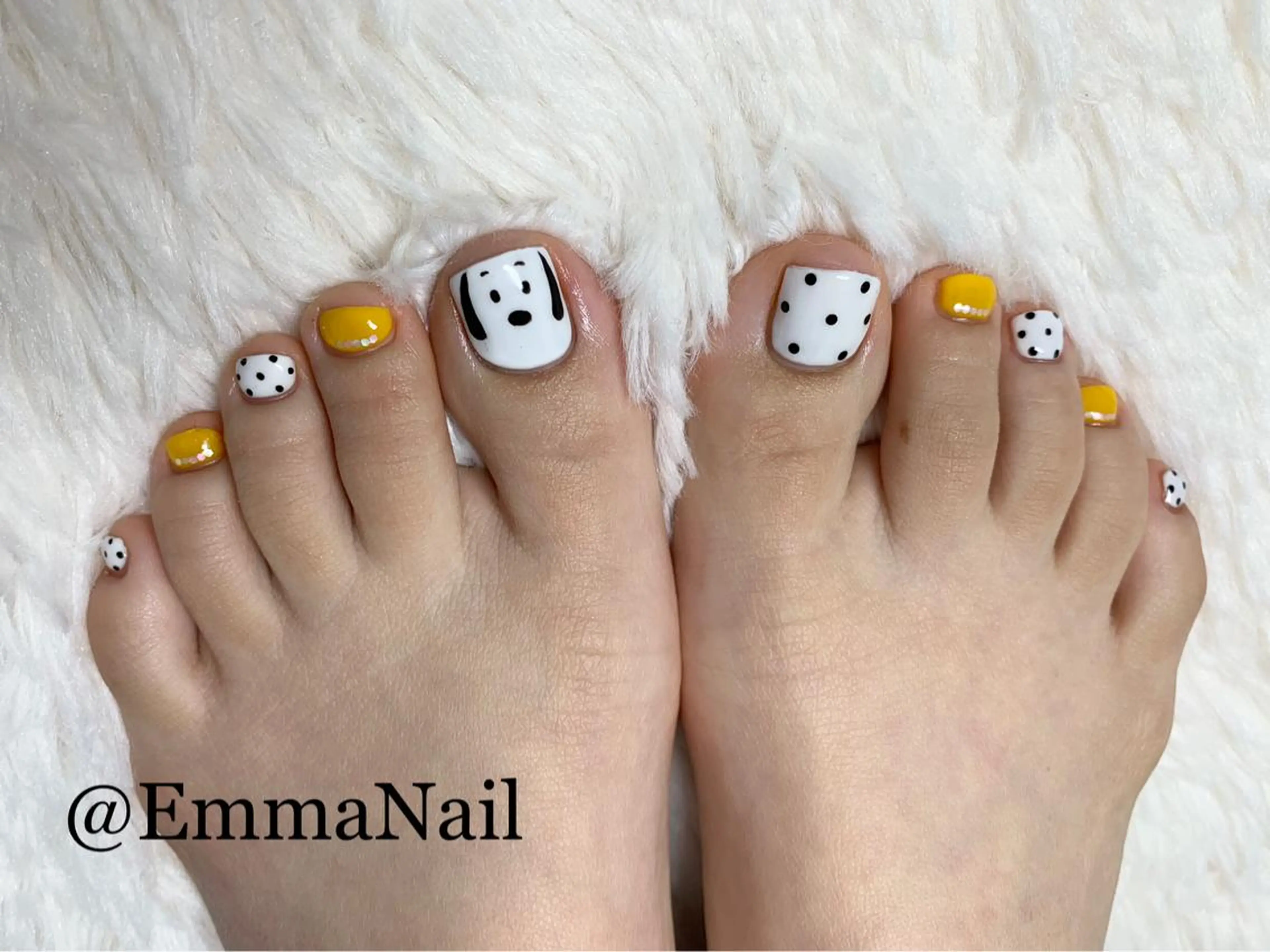 ネイル フットネイル 持ち込み salon EM&A emiのネイルデザイン