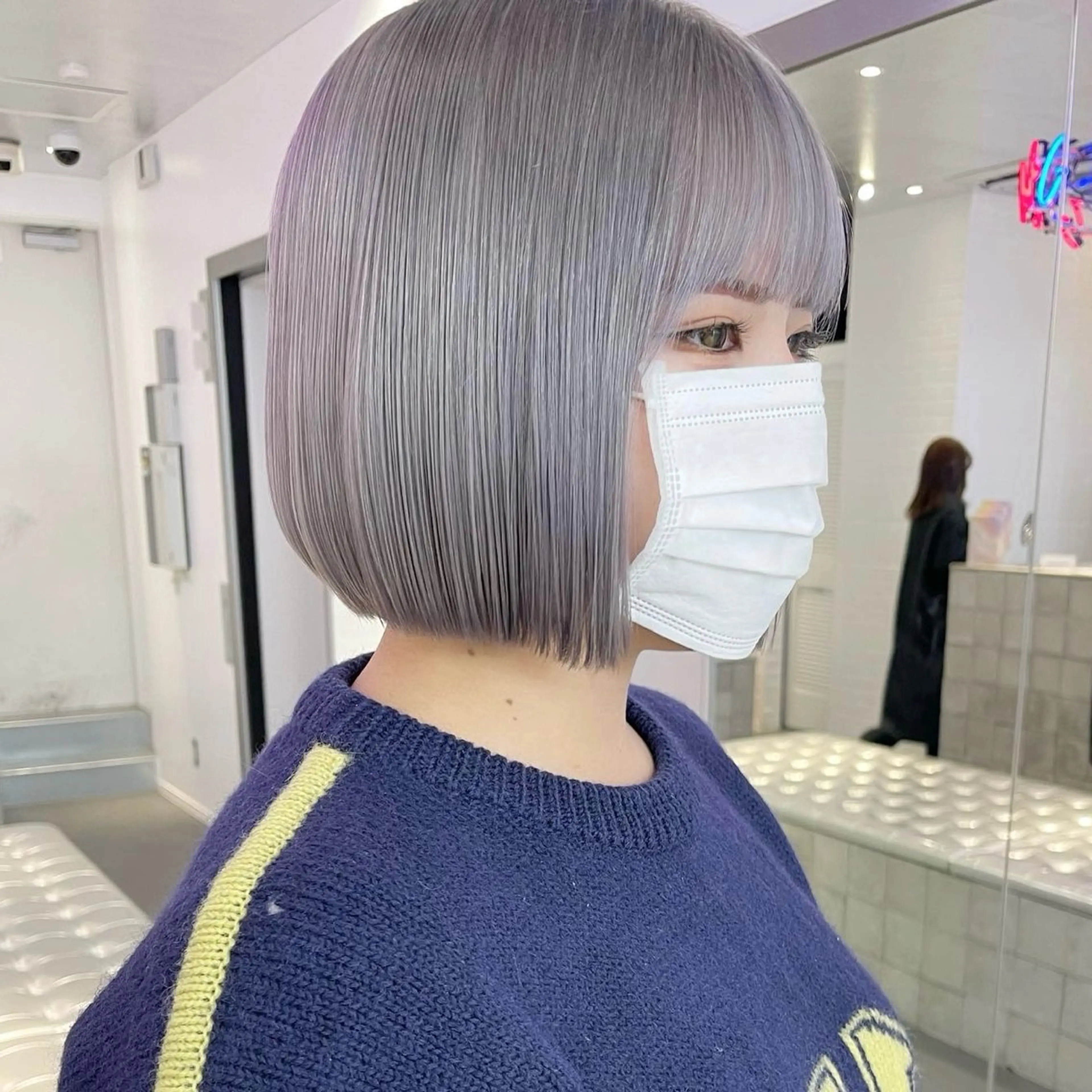 ショート カラー カット ヘアカラー トリートメント 透明感カラー× レイヤーカット✨高梨のヘアスタイル