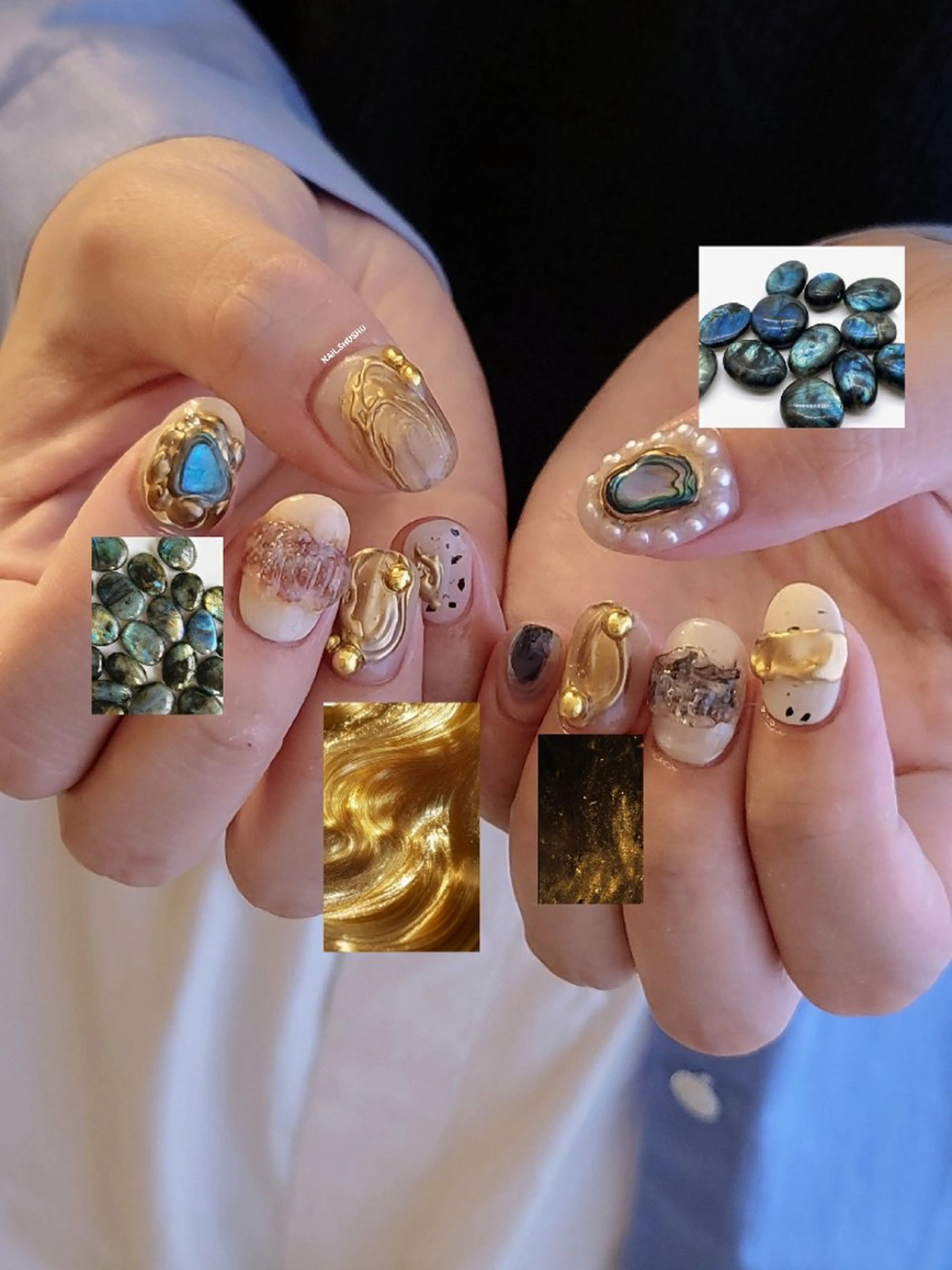 ネイル 3dパーツ/流行り 👧shushu❤️のネイルデザイン