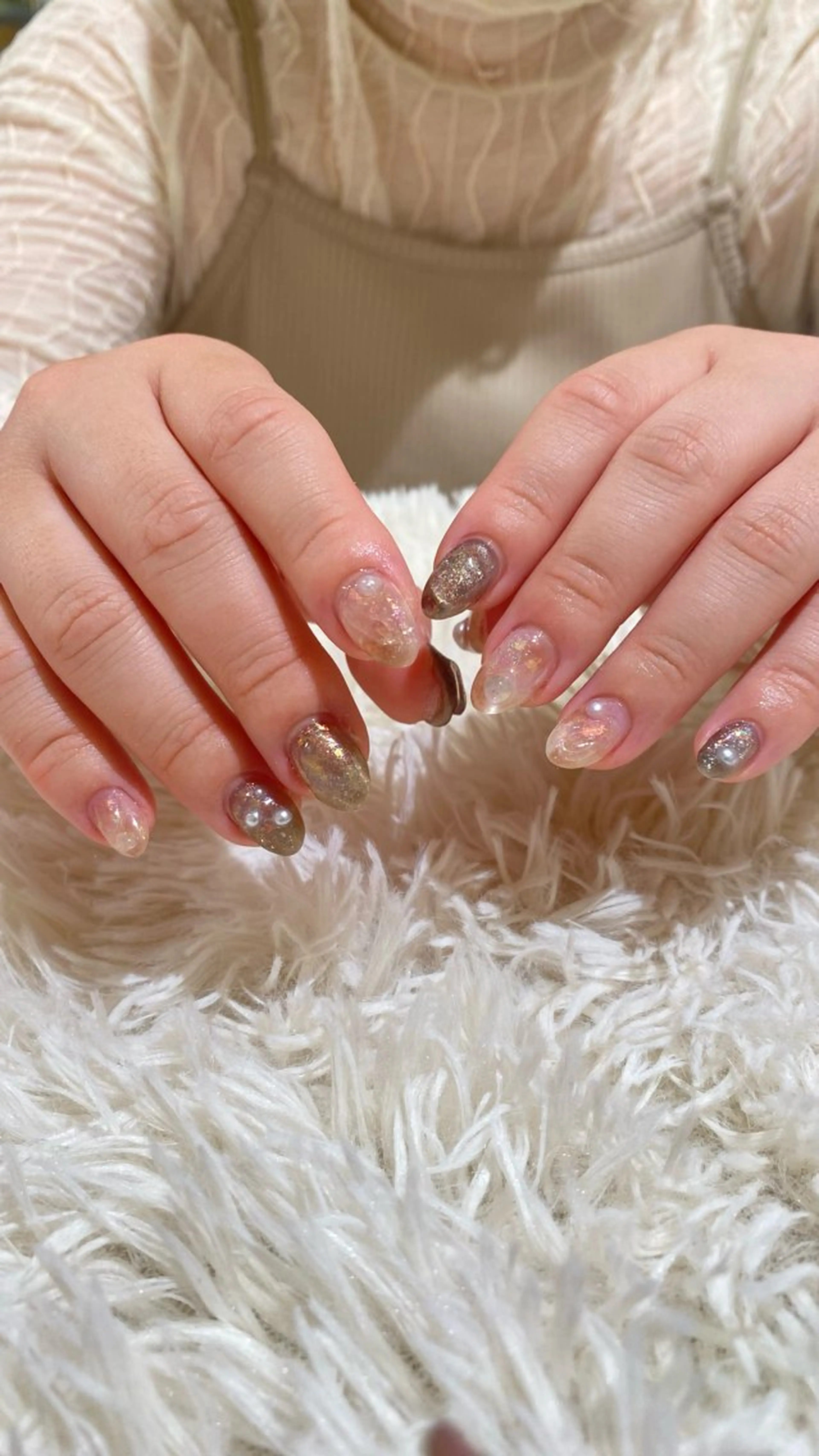 ネイル ハンドネイル 🤍 YUI 🤍のネイルデザイン