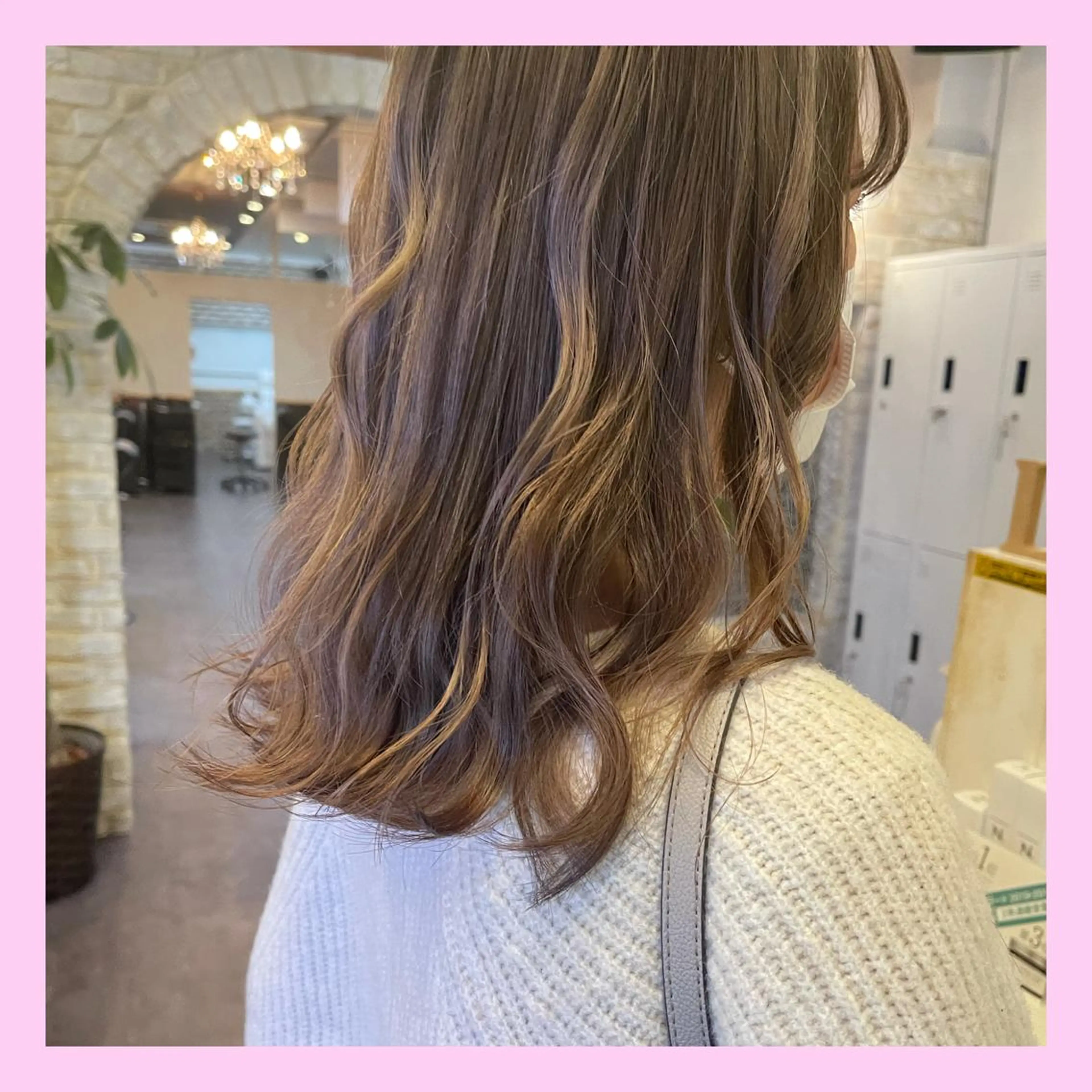 ミディアム カラー🫧アレンジ 🎀REIMIのヘアスタイル