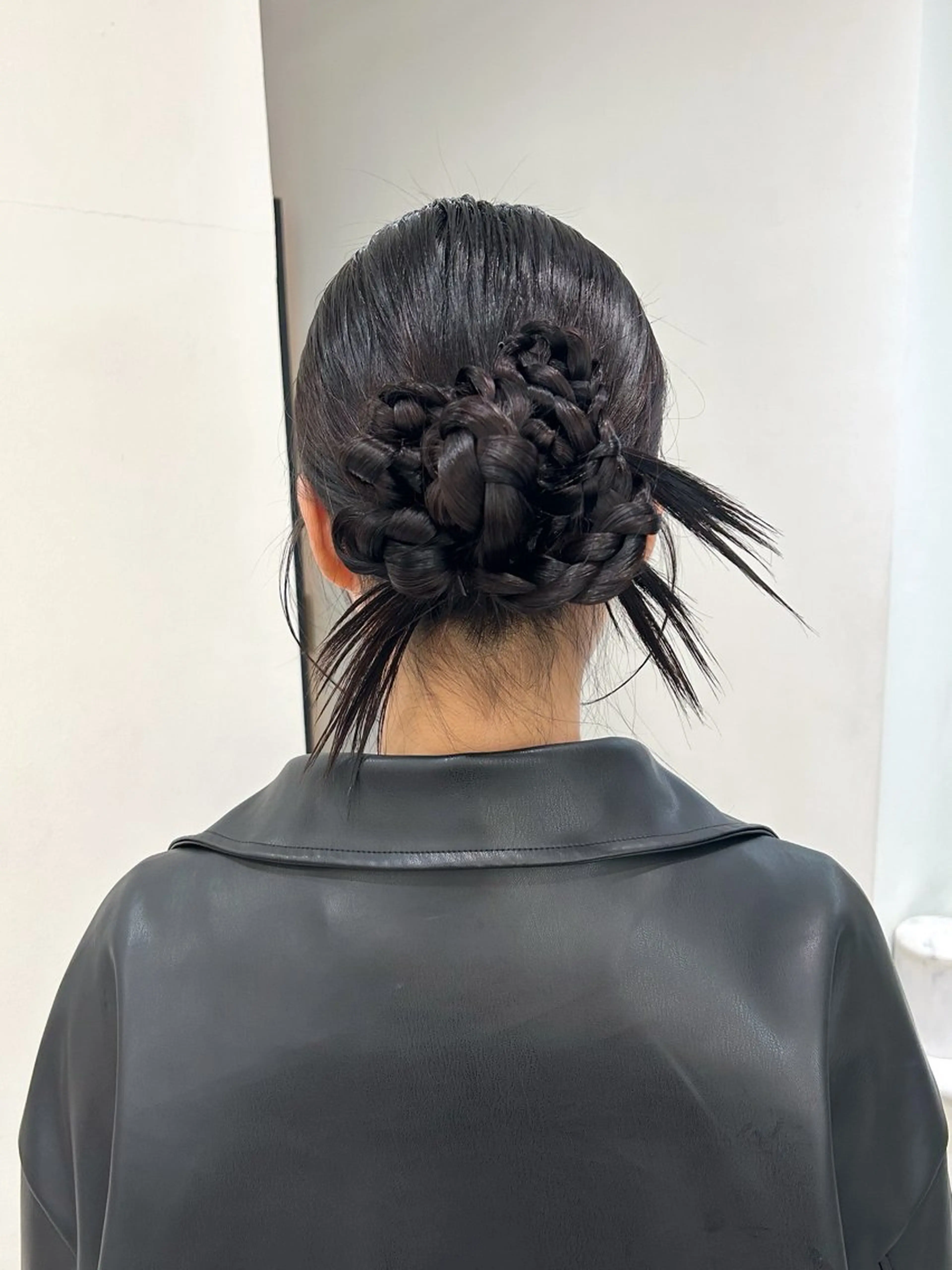 ロング ヘアセット 韓国ヘア/顔周り ヘアセット/加藤優里のヘアスタイル