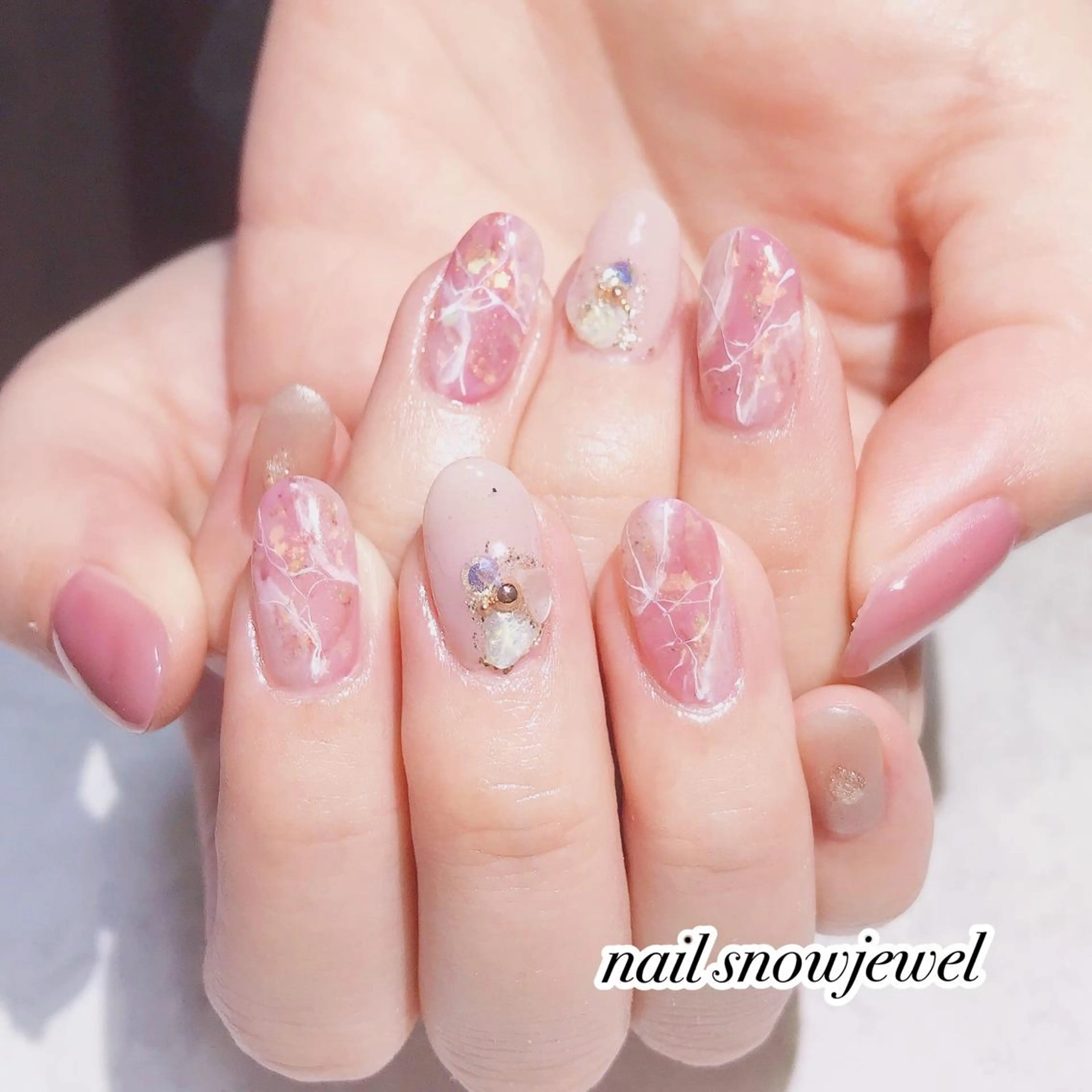 ネイル nail snowjewelのネイルデザイン