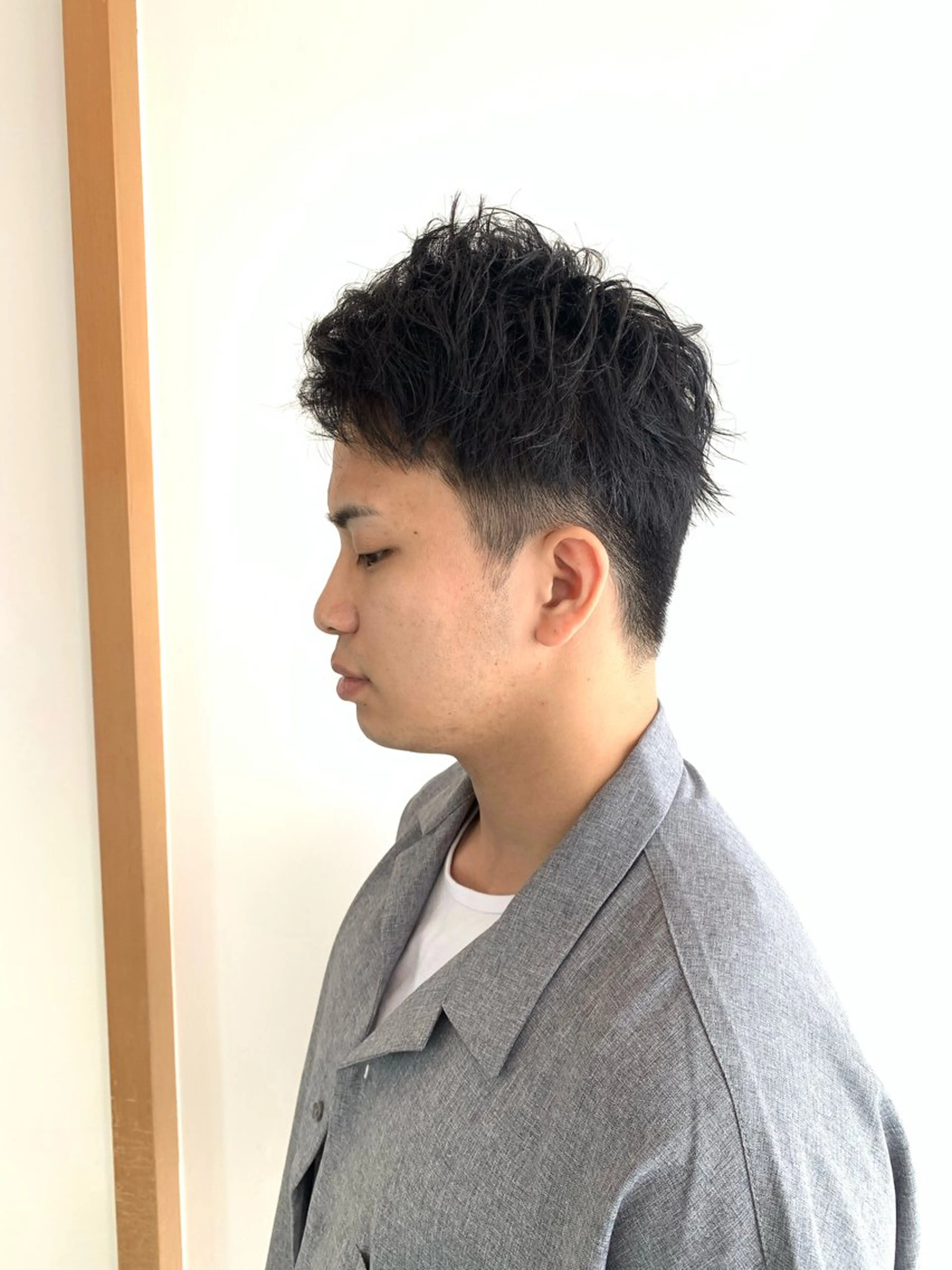 メンズ 名竹聖治/透明感 カラー/縮毛矯正のヘアスタイル