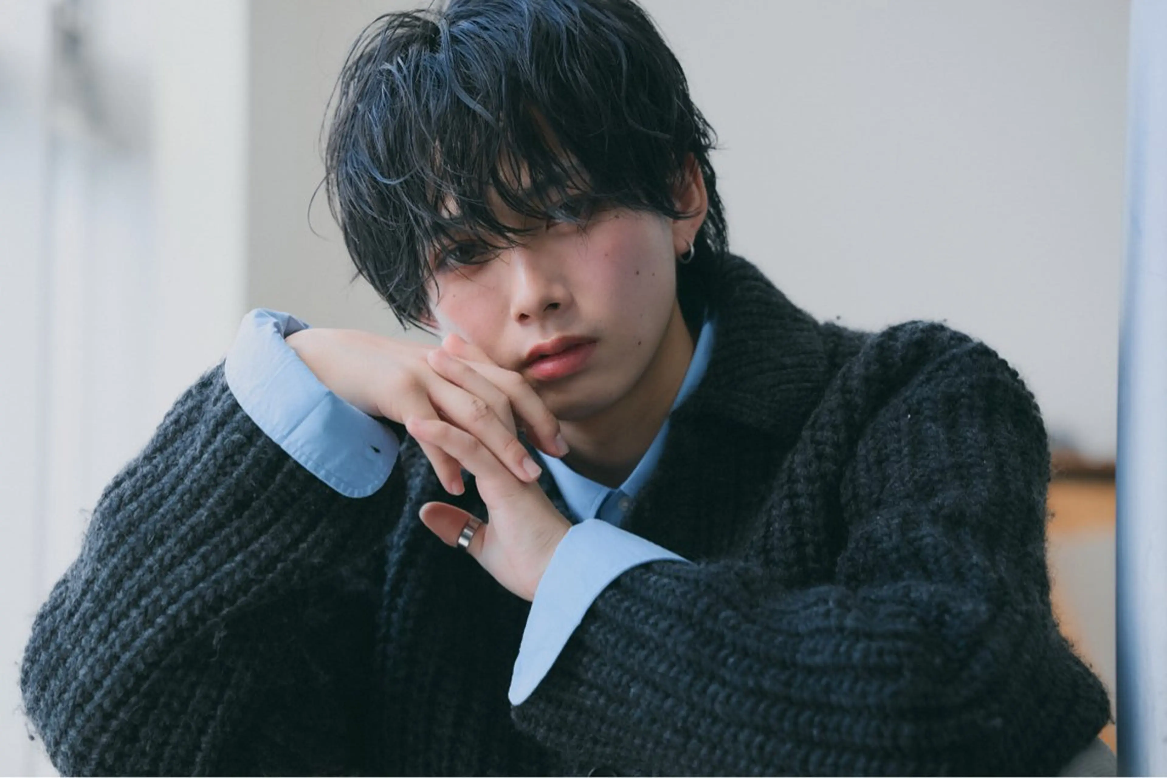 メンズ カット パーマ 横浜メンズ特化 田中リョウのヘアスタイル