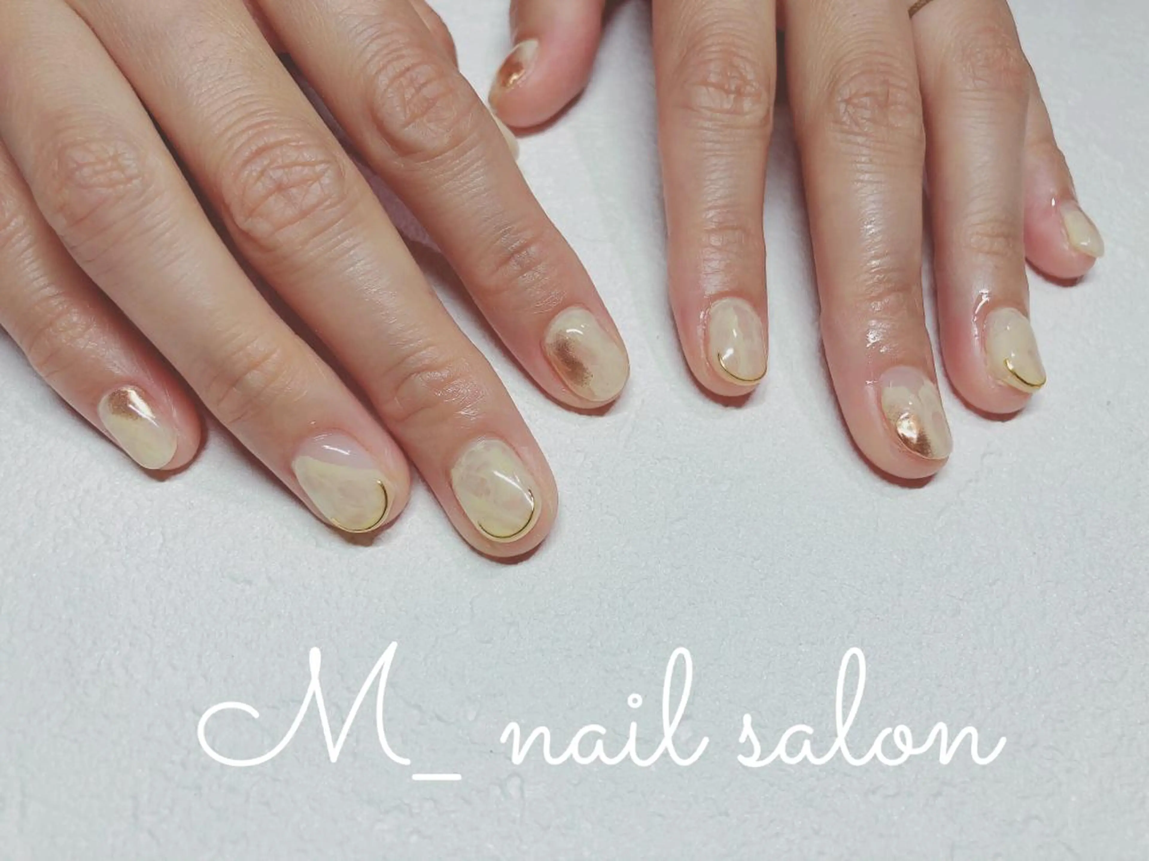 ネイル シンプルネイル M_nail salon所属・M_ nail salonのネイルデザイン