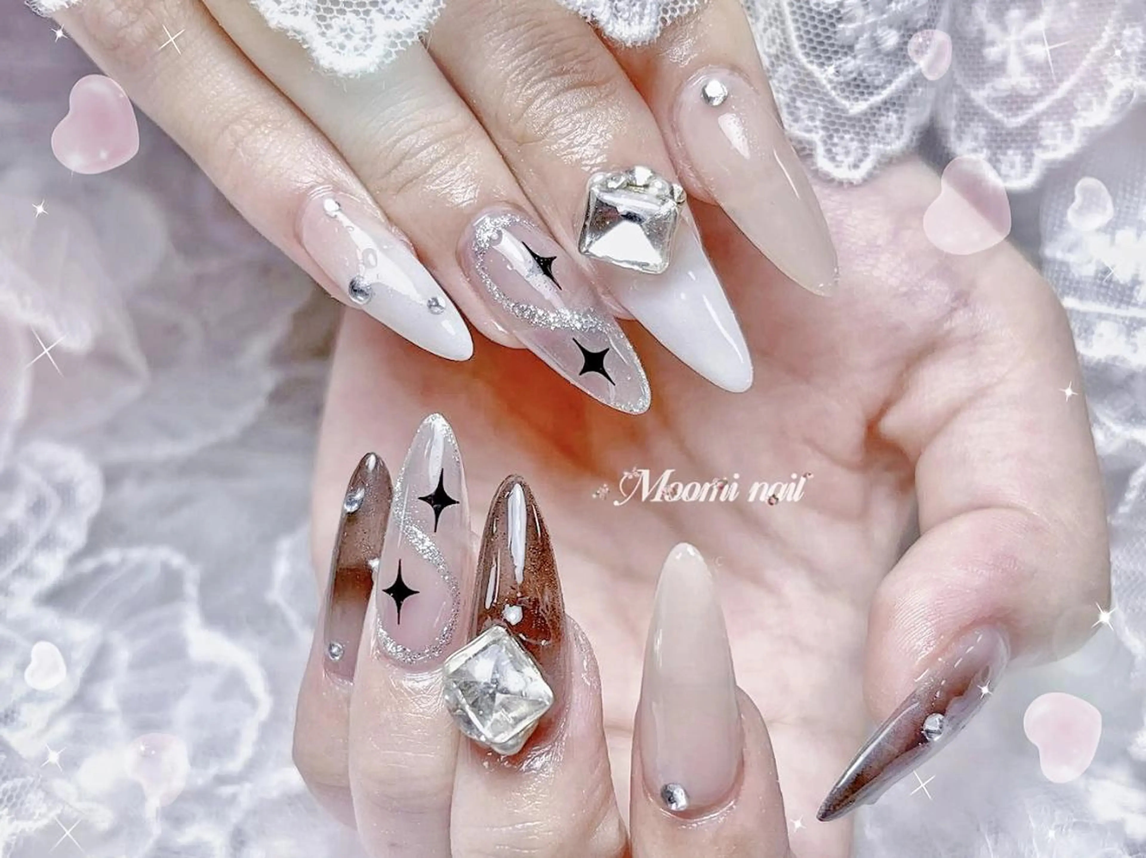 ネイル ハンドネイル moomi nail スカルプ専門のネイルデザイン