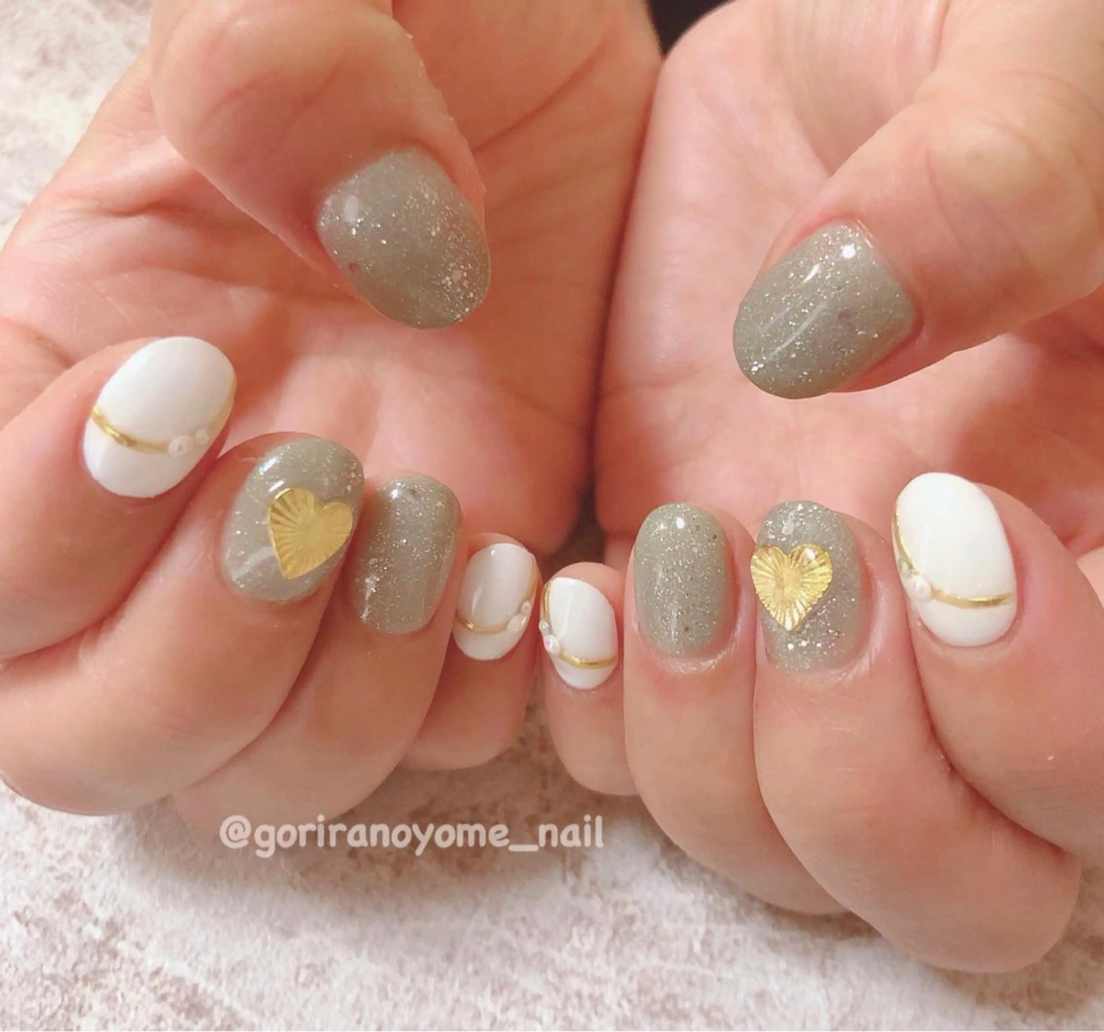 ネイル グリーン ナナイチゼロ I.Naoのネイルデザイン