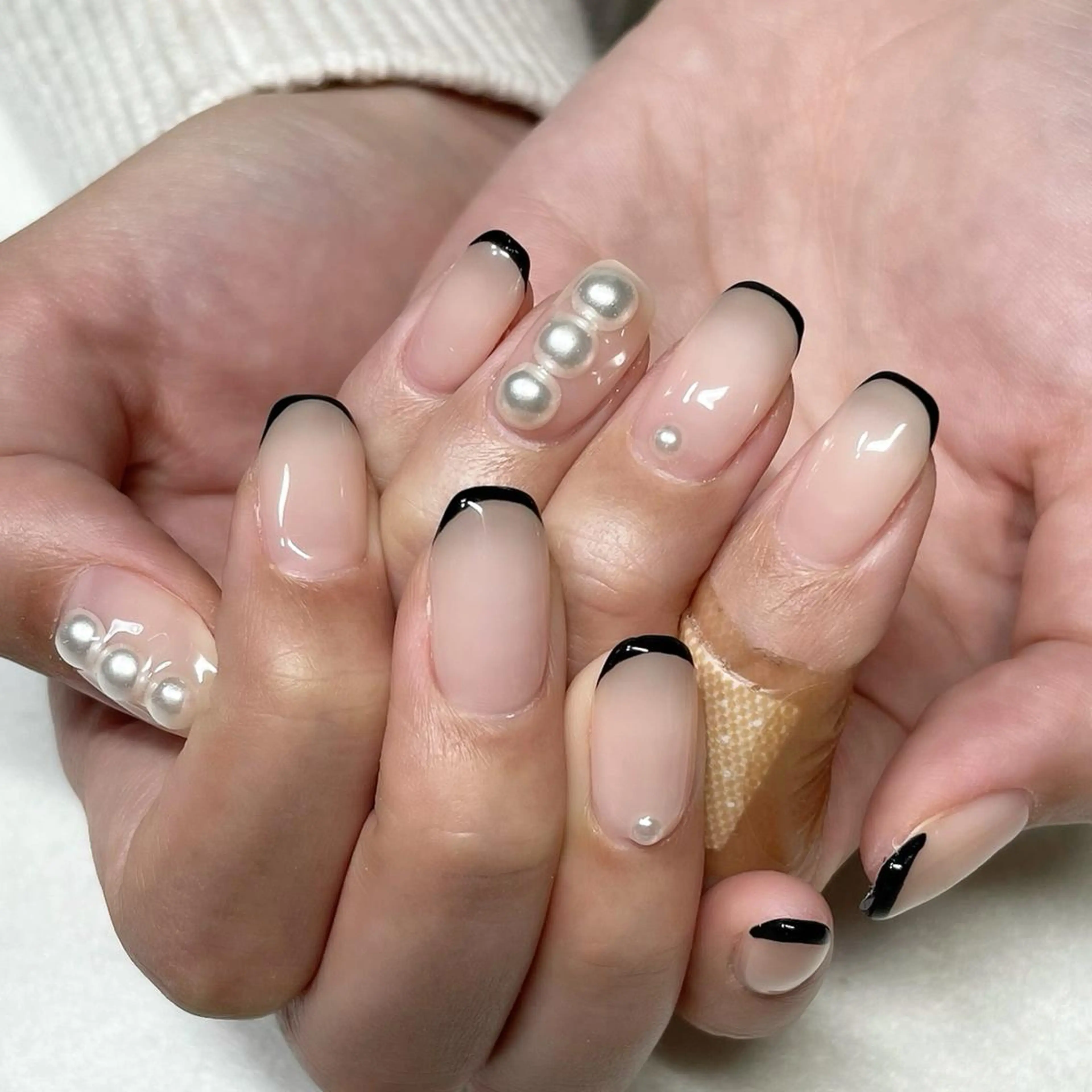 ネイル ジェルネイル シンプルネイル 東 千夏のネイルデザイン