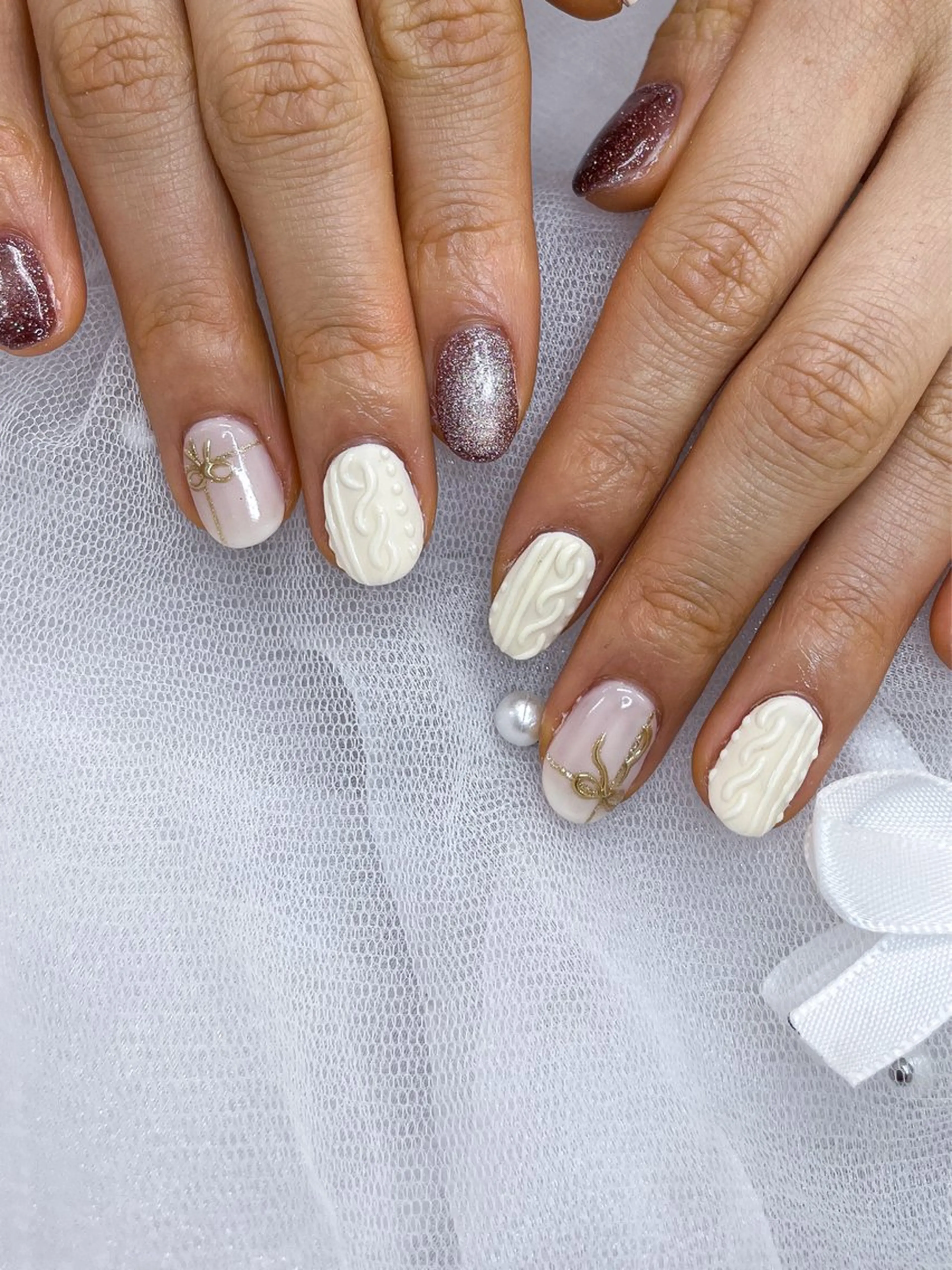 ネイル ハンドネイル 五十嵐 美智のネイルデザイン