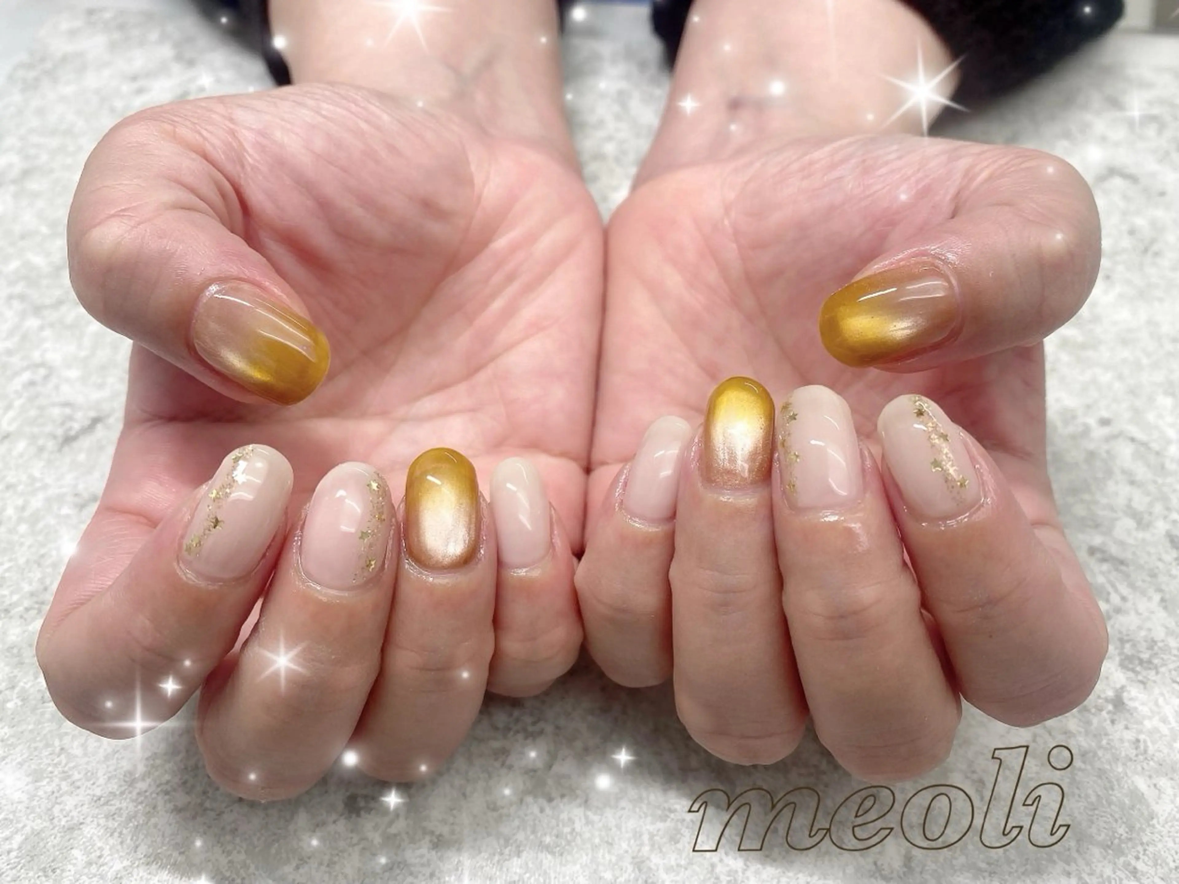 ネイル ハンドネイル nail salon meoli メグのネイルデザイン
