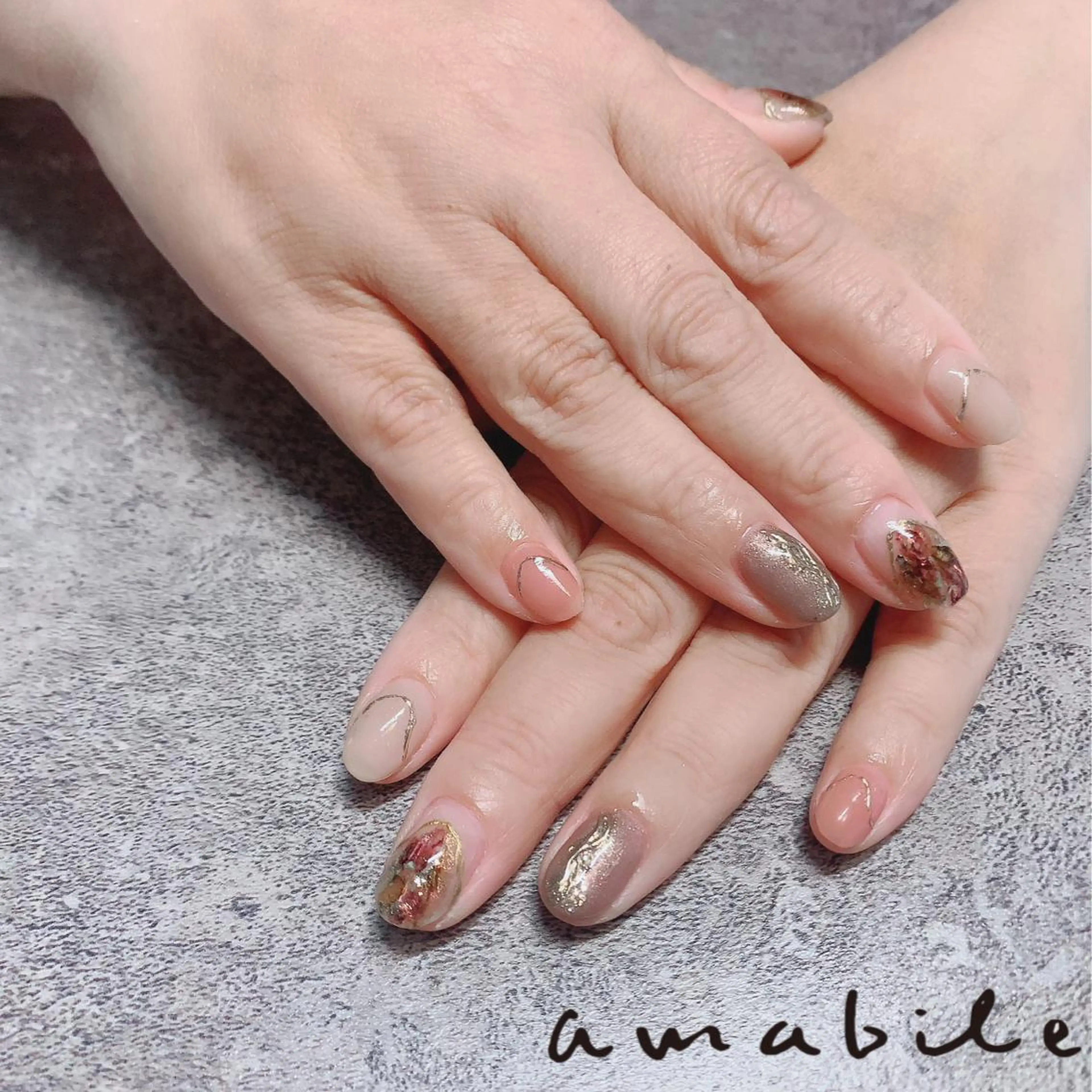 ネイル amabile nailのネイルデザイン