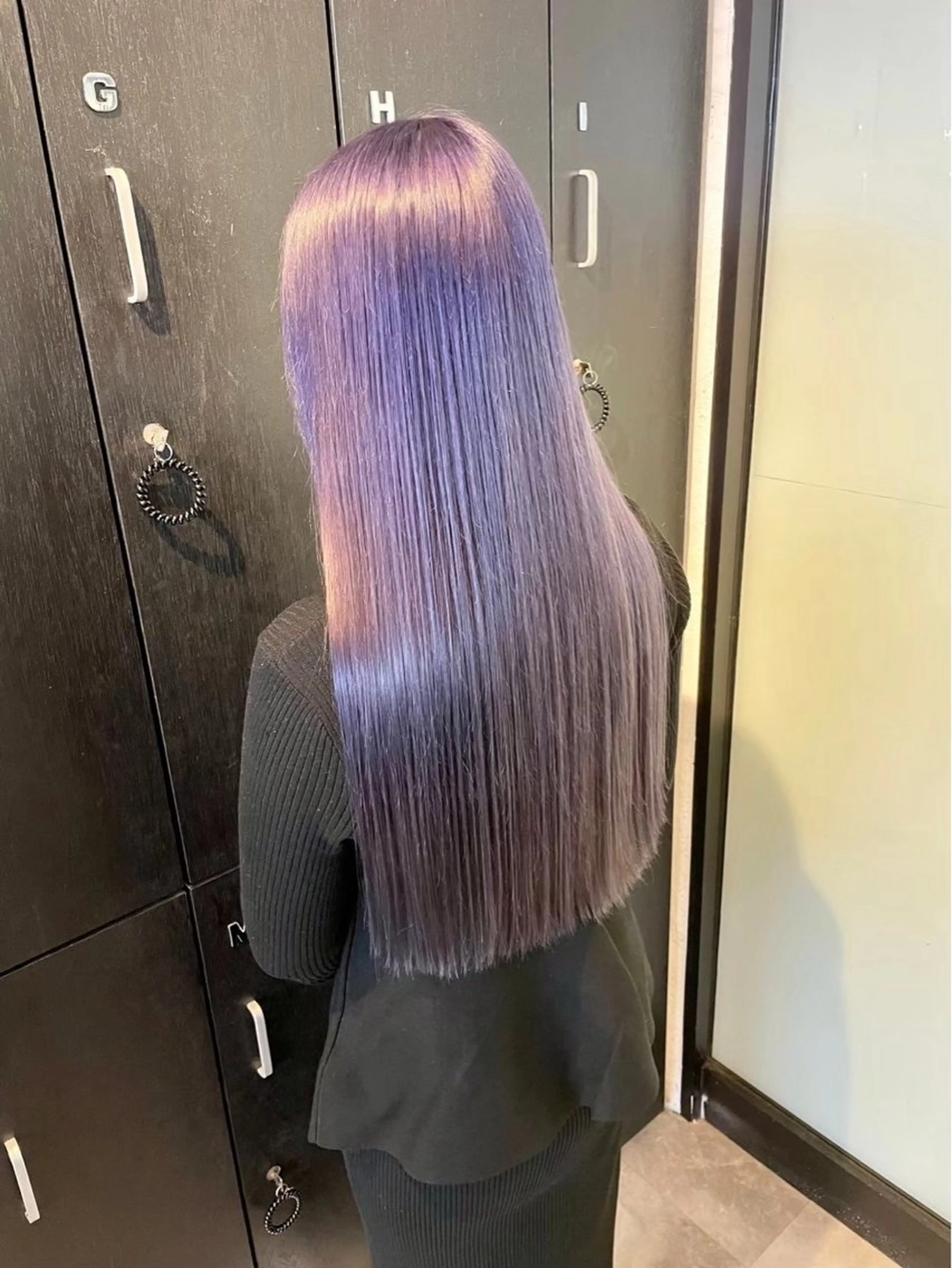 ロング カラー ブリーチカラー特化 ✨️永井諒のヘアスタイル