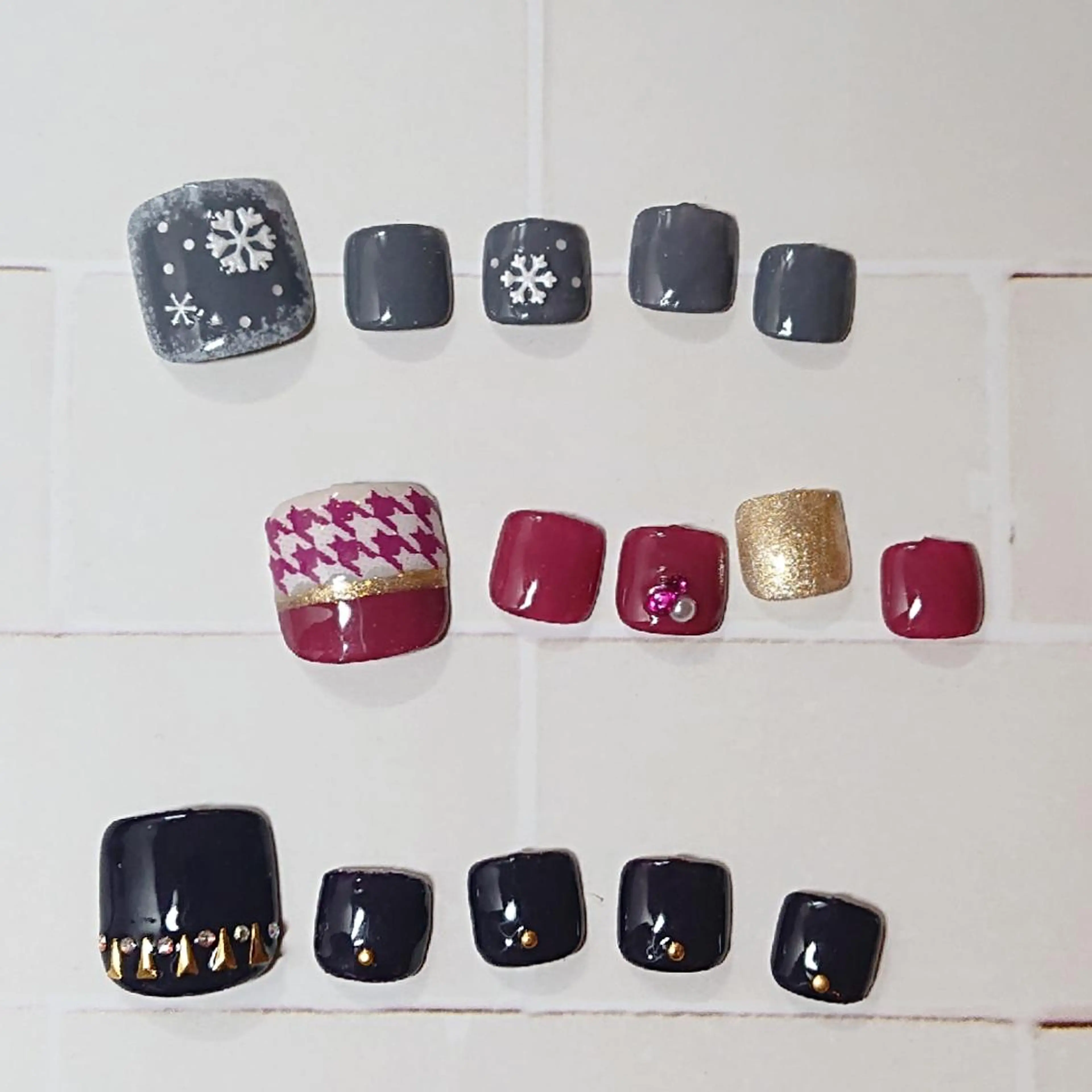 ネイル フットネイル SEPTNAIL 中澤のネイルデザイン