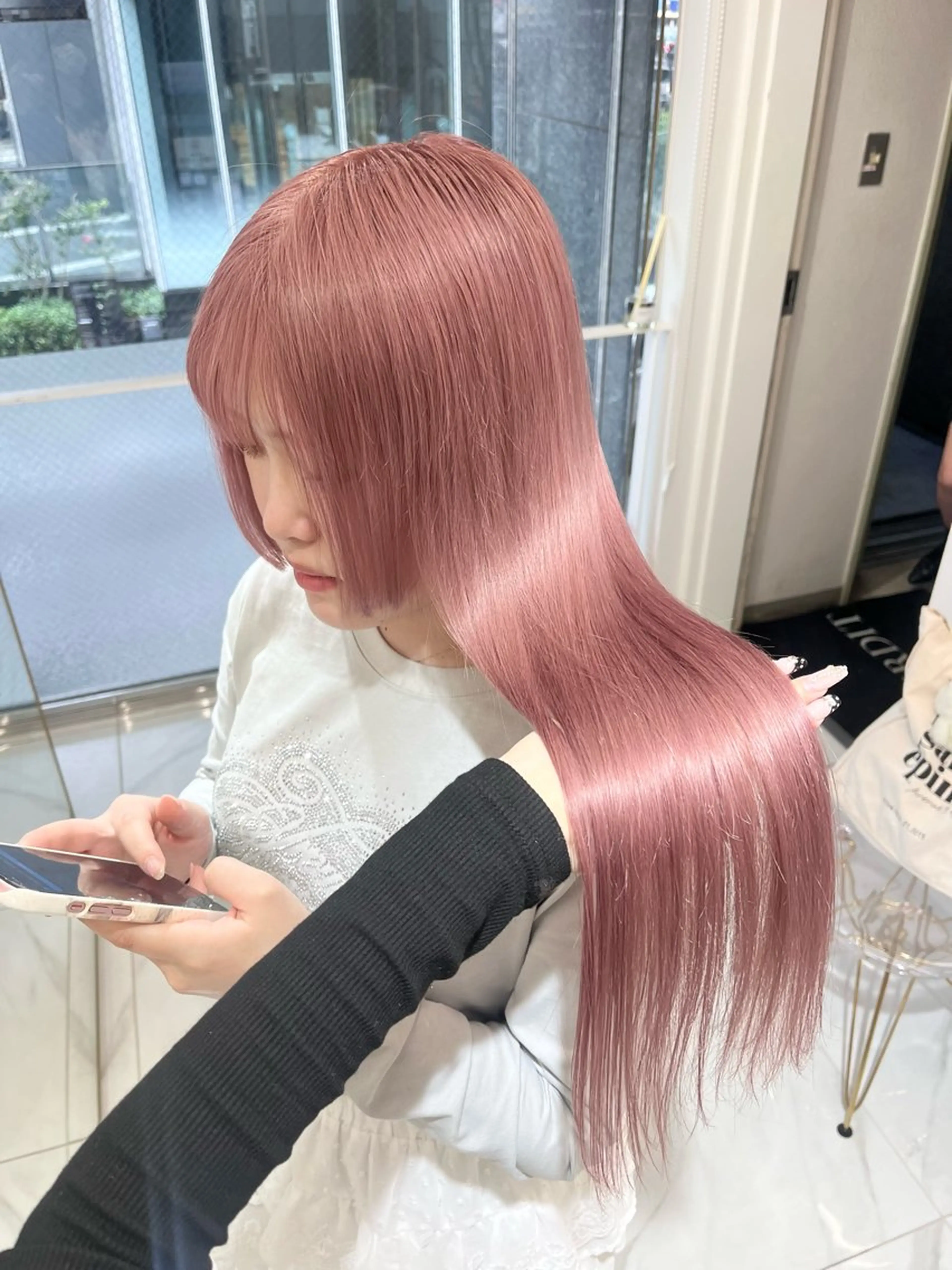 ロング カラー 韓国ヘア🎀艶髪 /渋谷/Manaeのヘアスタイル