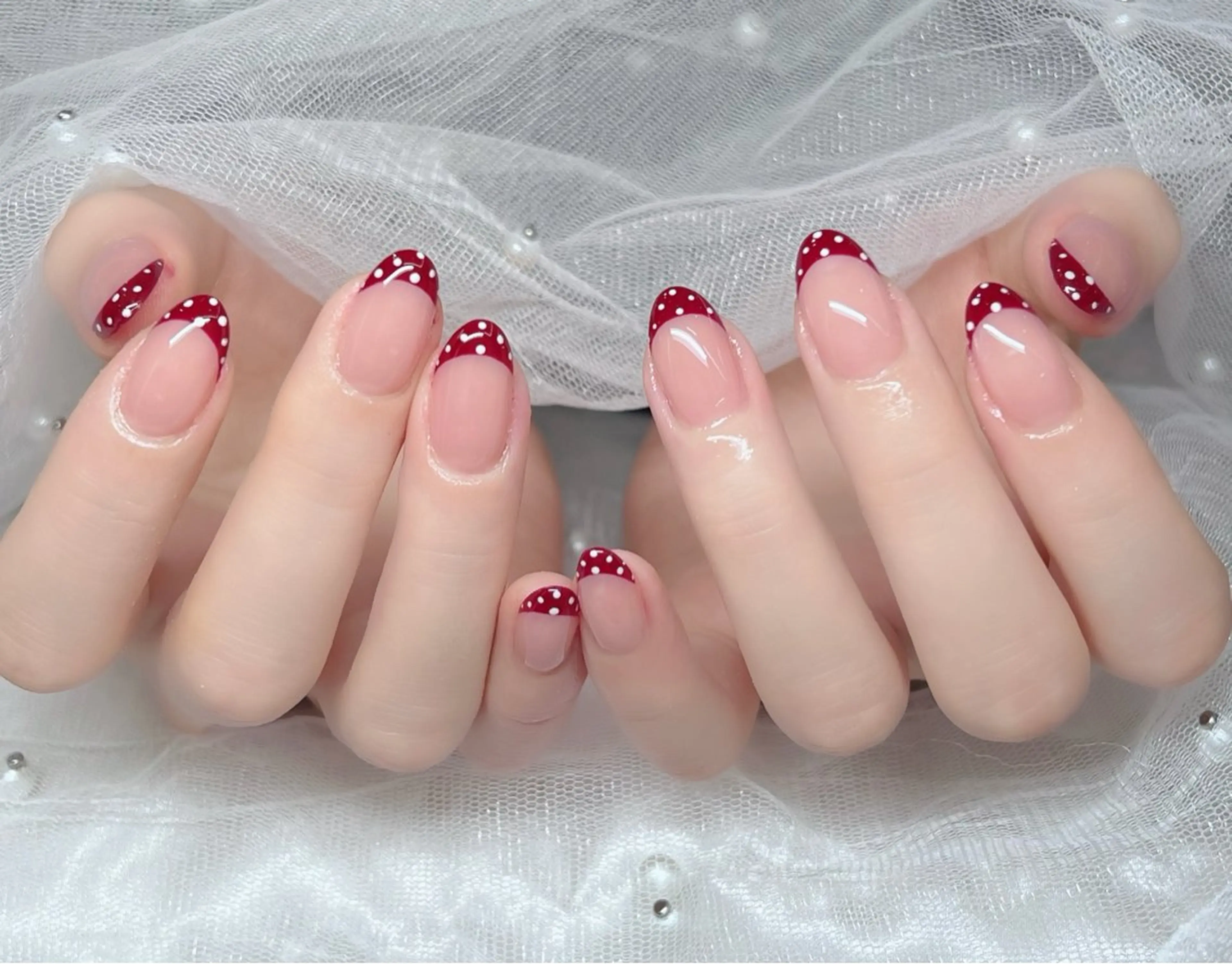 ネイル 🎀PG🩵 ネイルサロンのネイルデザイン