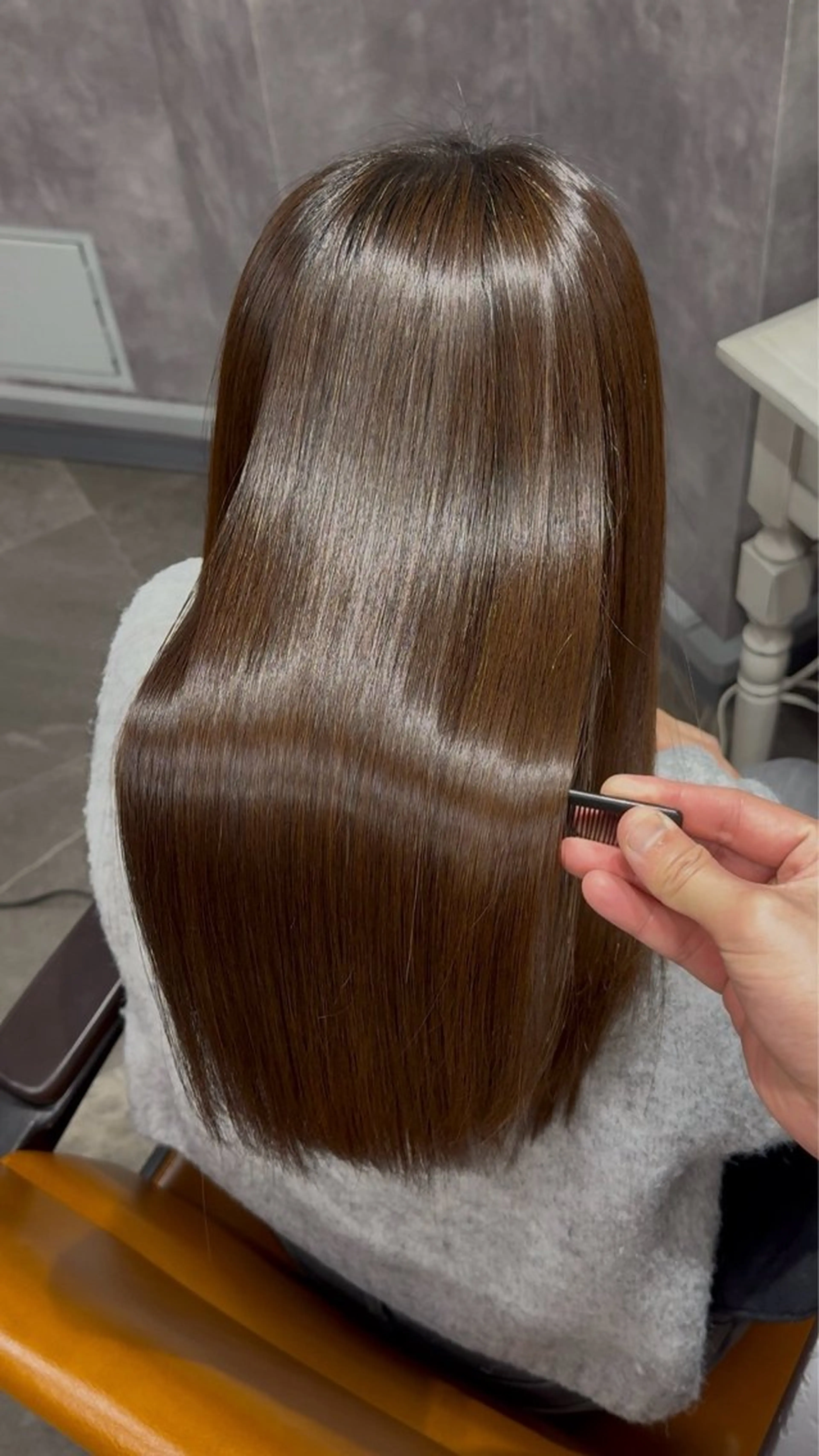 ロング 髪質改善 似合わせカット 縮毛矯正 カット トリートメント ナナシ所属・✨髪質改善／縮毛矯正 木村和司✨のヘアスタイル