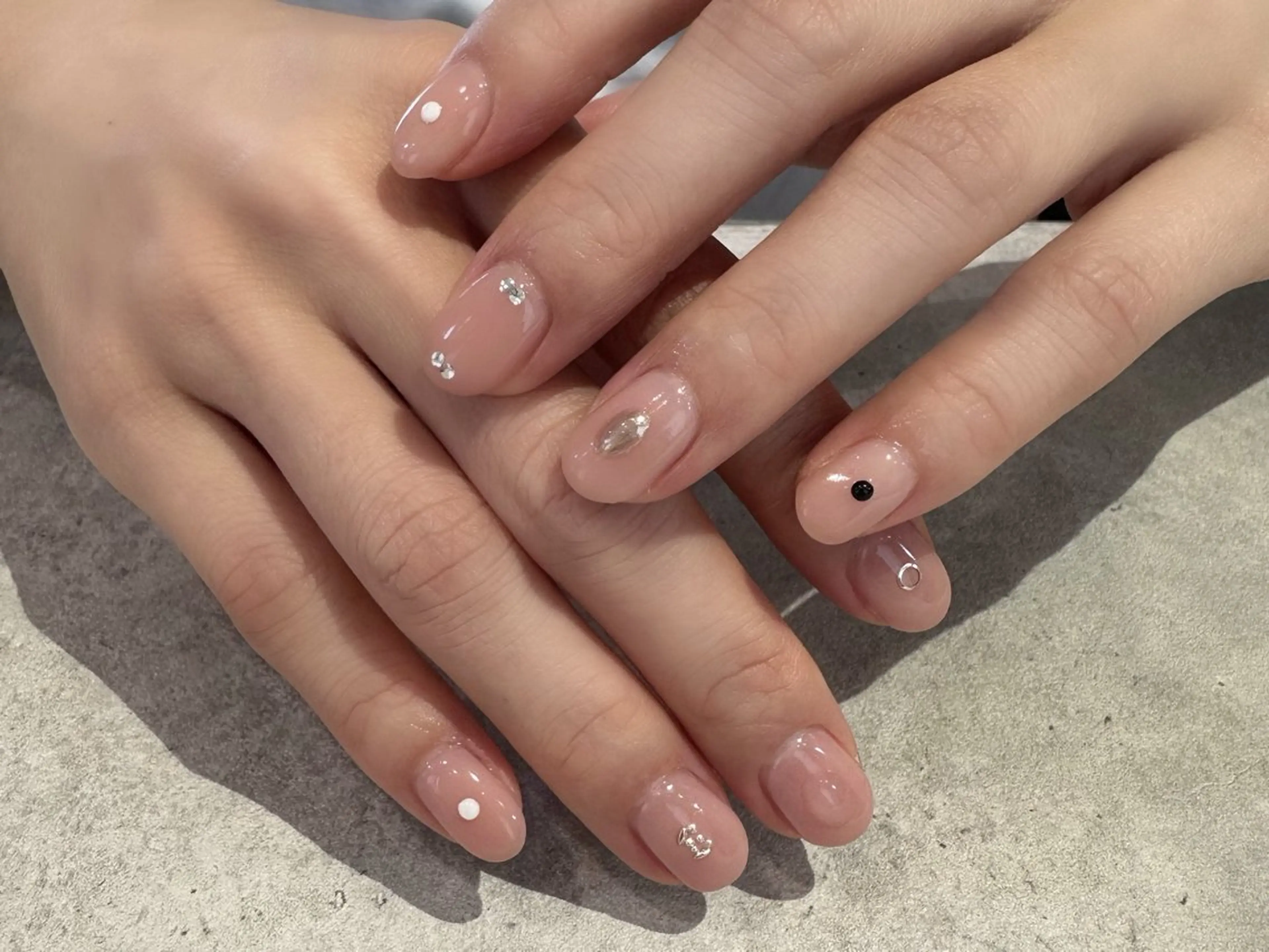 ネイル 豊島 波奈のネイルデザイン