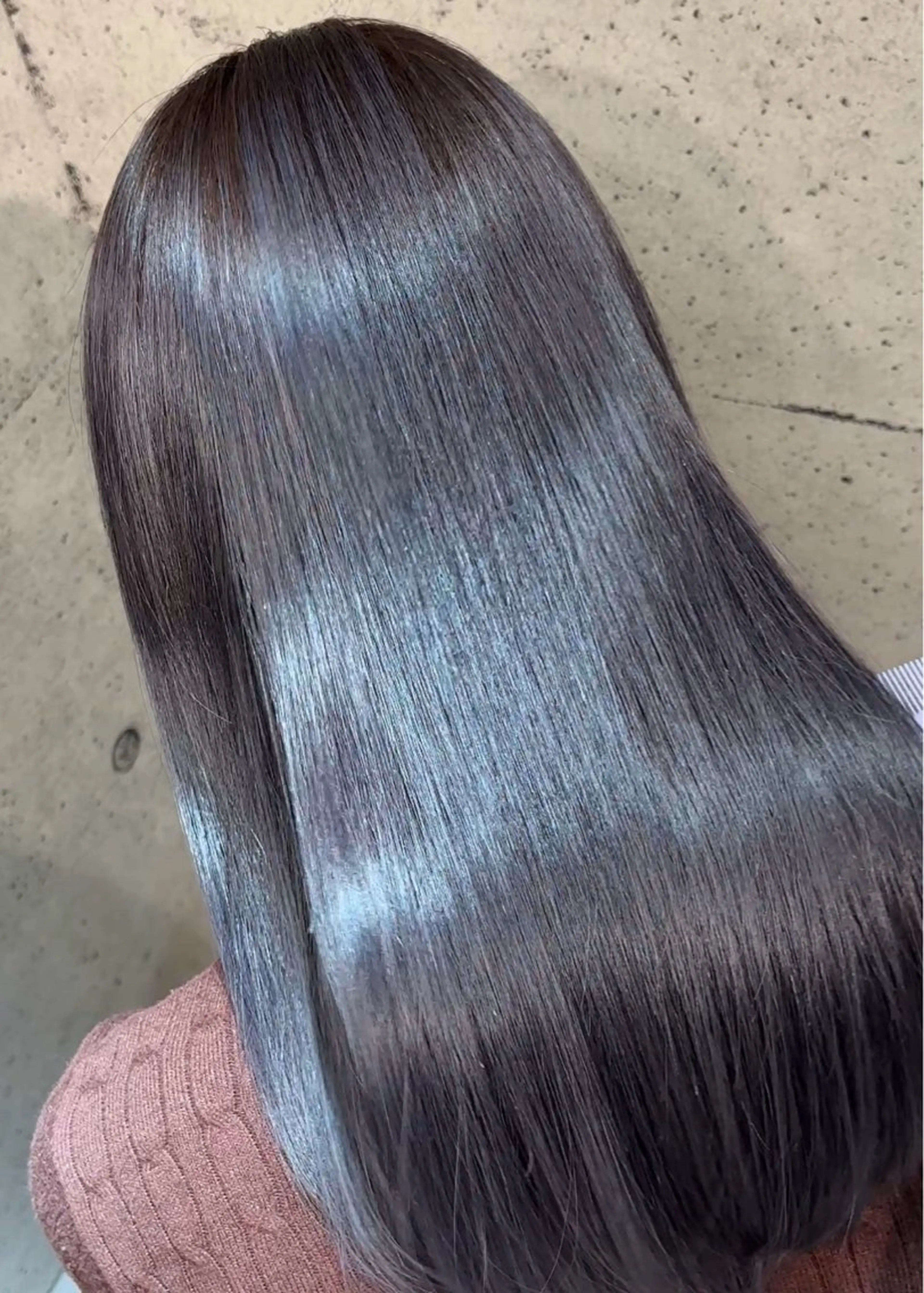 【艶髪レベル☆☆★★★】髪質改善カラー🌈×髪質改善ヘアエステ🫧の写真