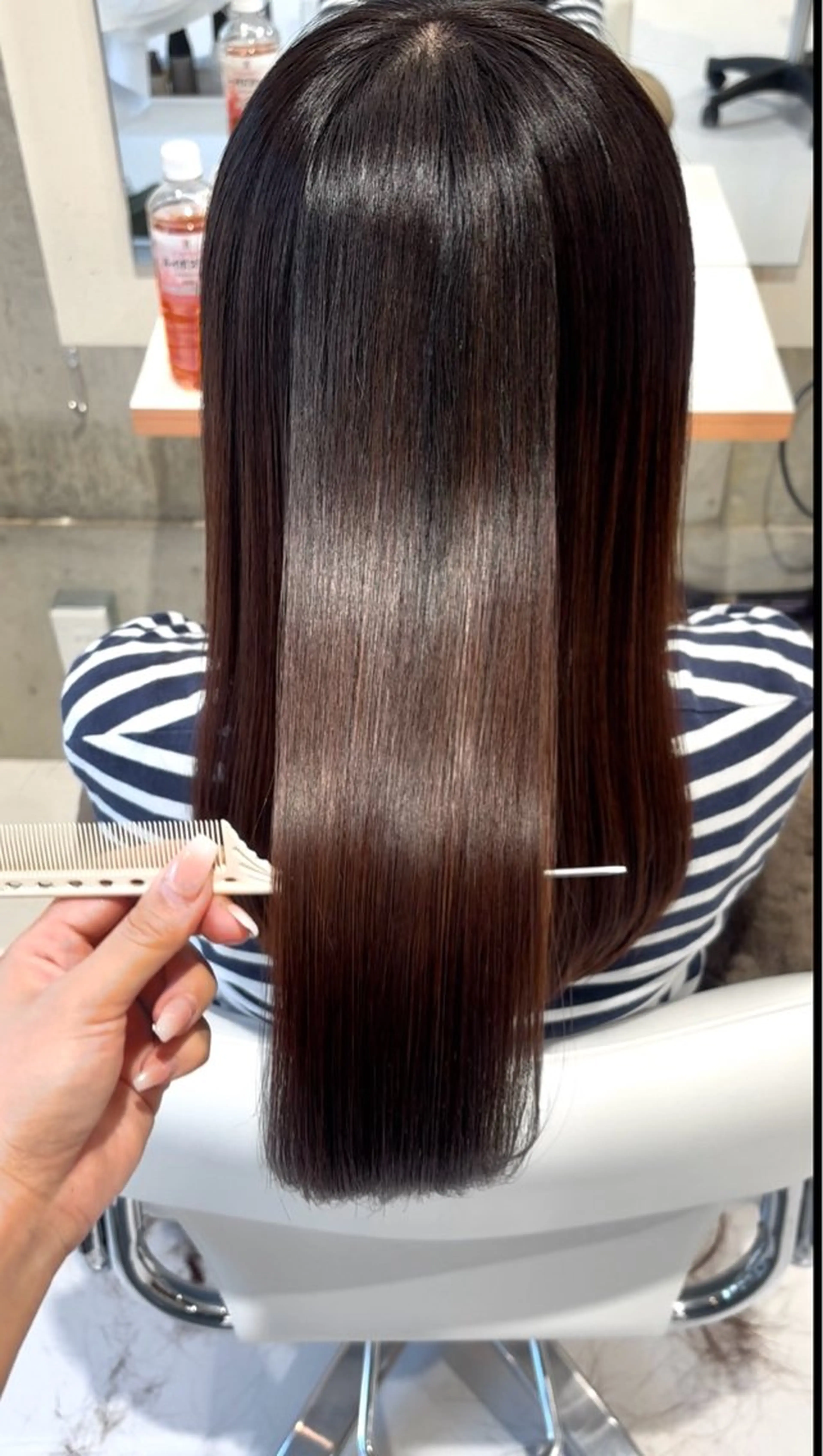 ミディアム ban's beauty dream所属・透明感／髪質改善 ／ りかのヘアスタイル