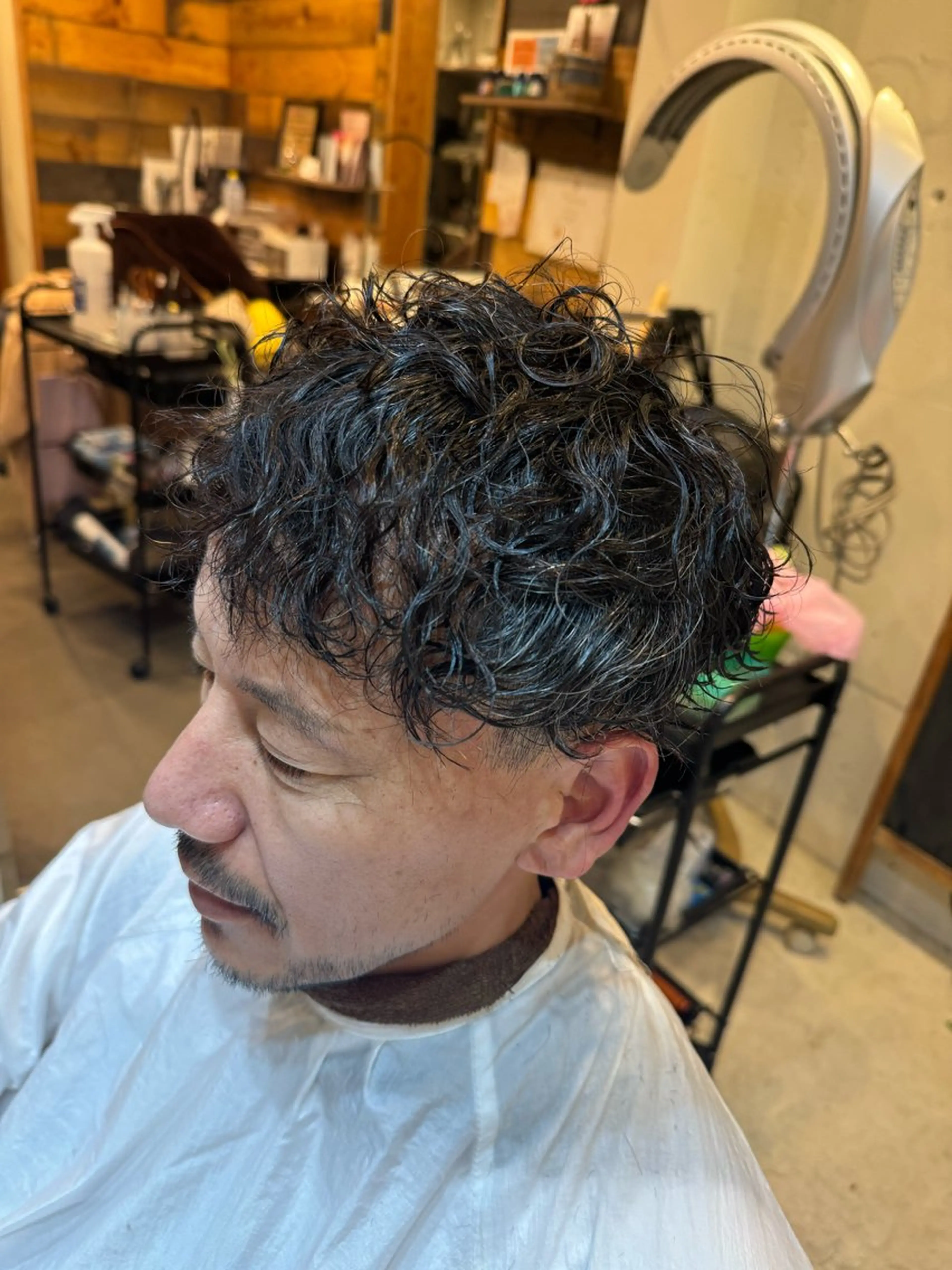 ショート パーマ Hair Make  feel   フィール所属・森下 麻美子のマツエク・マツパデザイン