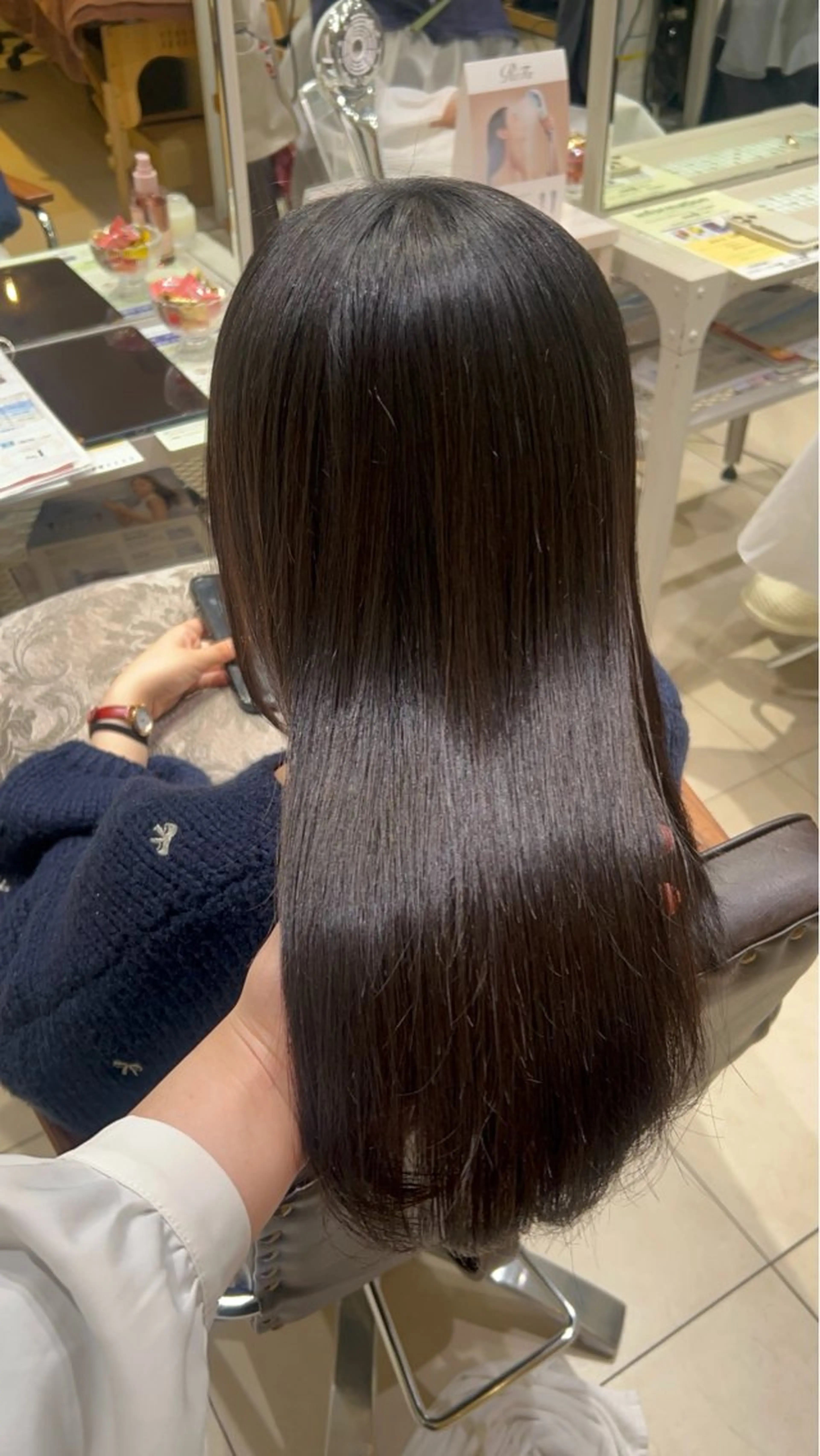 セミロング トリートメント ダブルカラー/髪質 改善🫧池田優紀のヘアスタイル