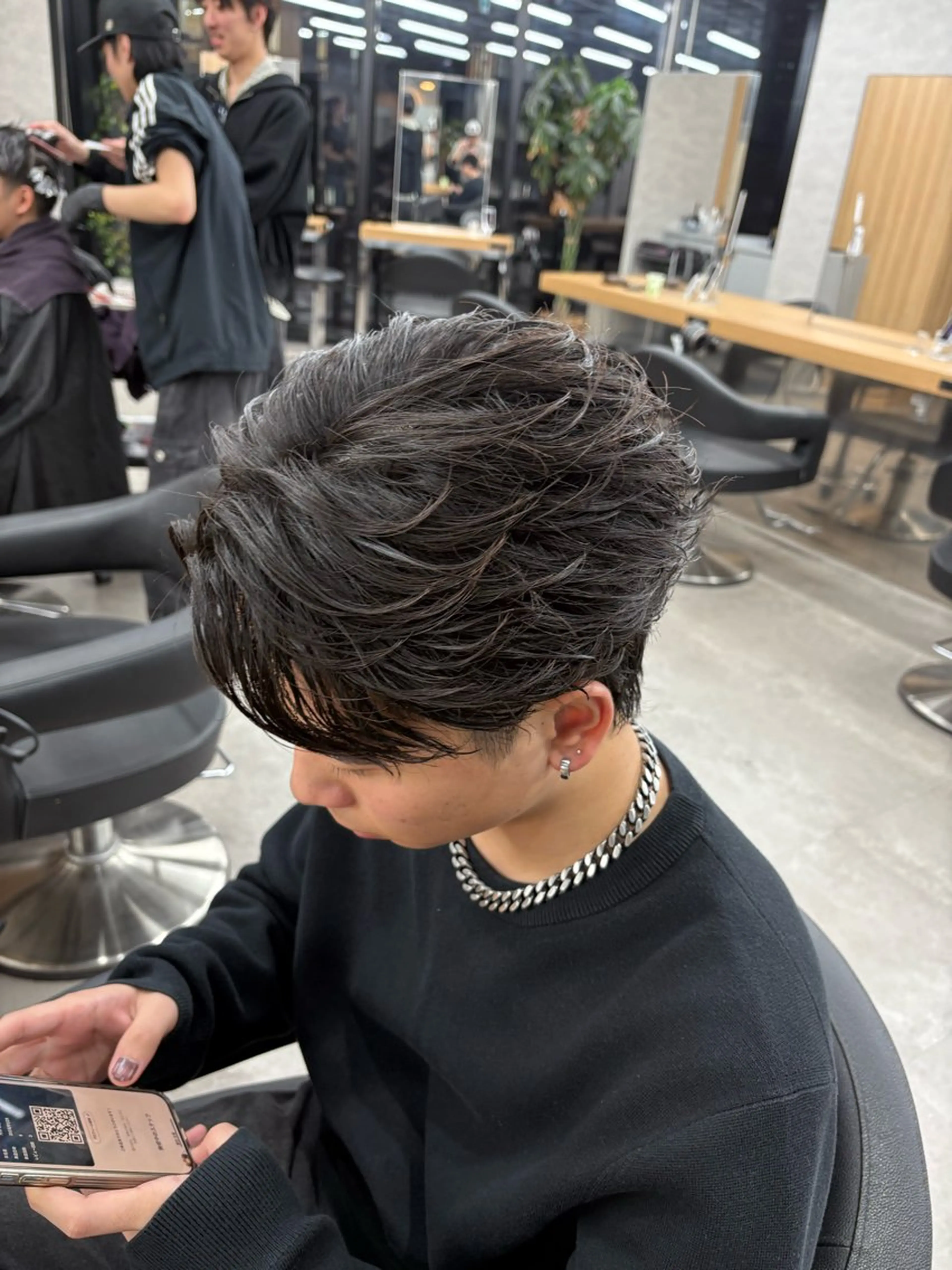 パーマ メンズ カット パーマ 💎メンズ特化💎 tomokiのヘアスタイル