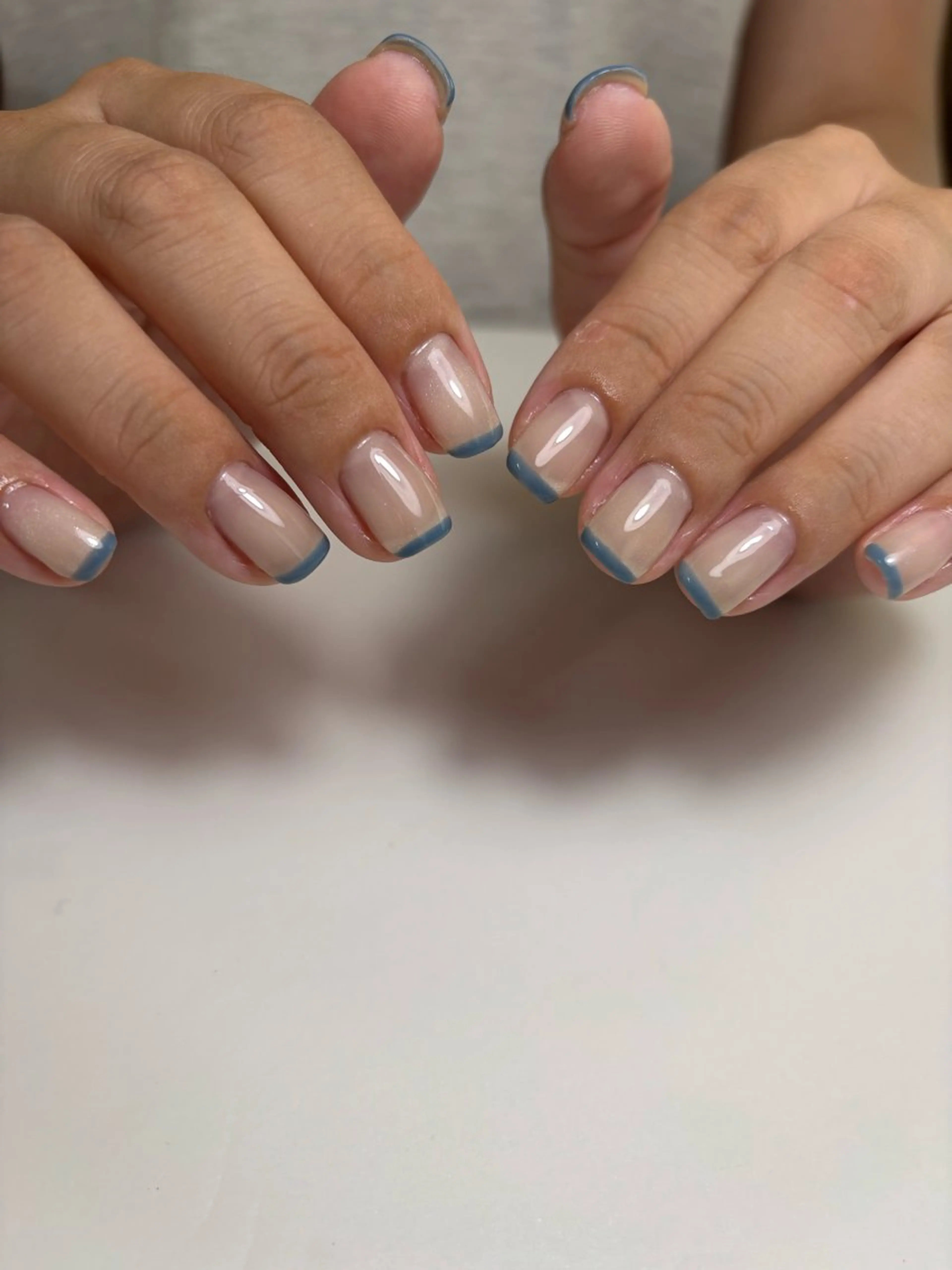 ネイル フレンチネイル マグネットネイル is.nail 🌷sonokoのネイルデザイン